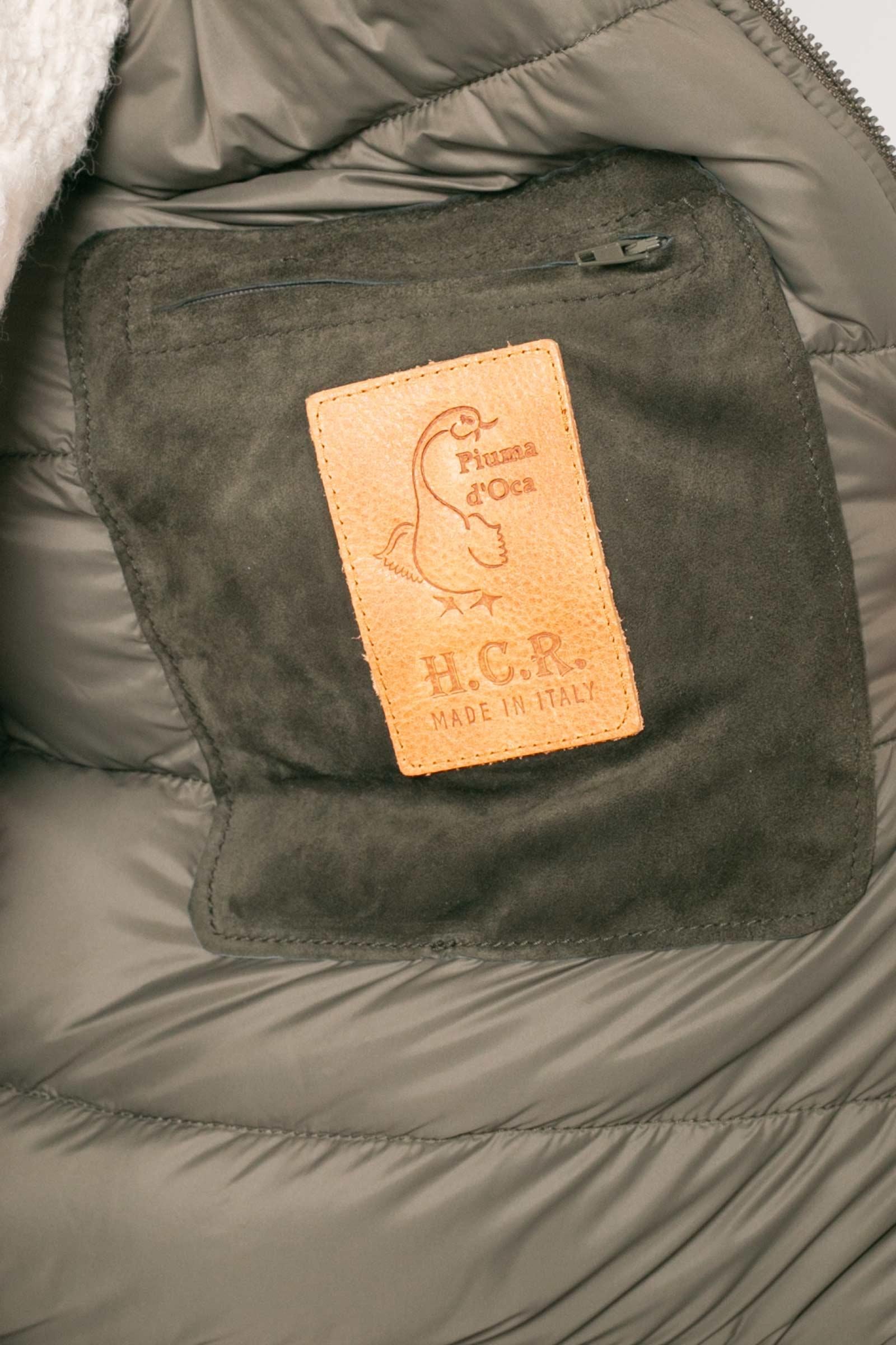 giacca in suede imbottita 3356P SAFARI HCR 