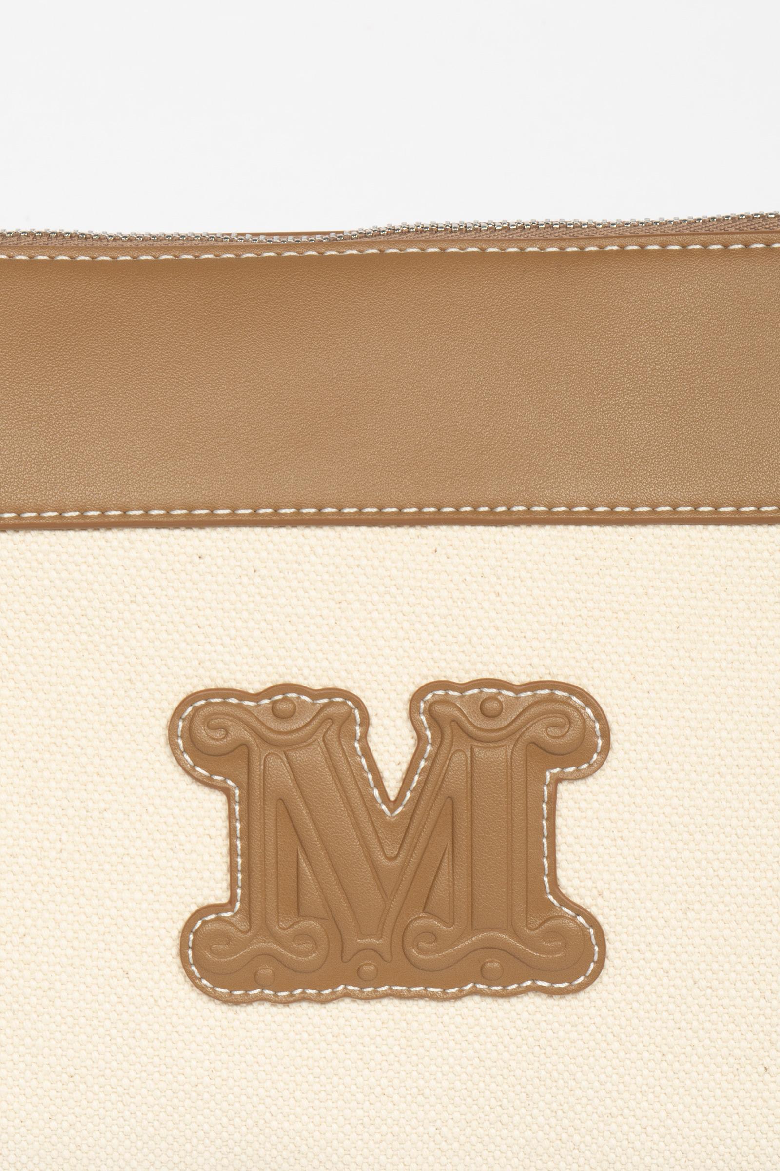 Borsello in tela di cotone 'frisia' 2616511049600 001 MAXMARA BEACHWARE 