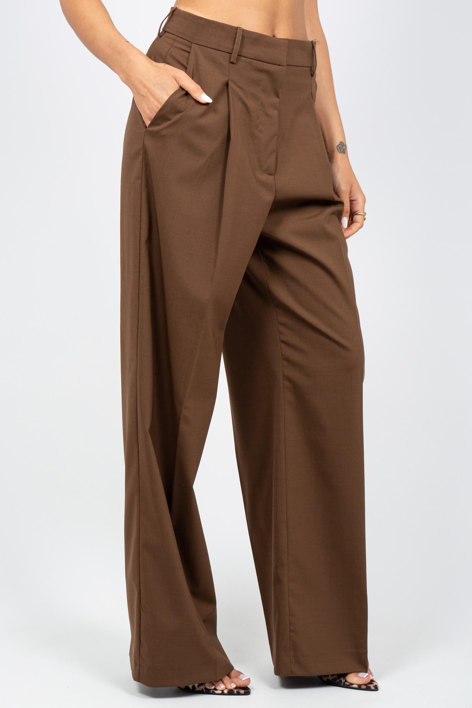 pantalone over con pinces PORTO 0760 JACQUEUR 