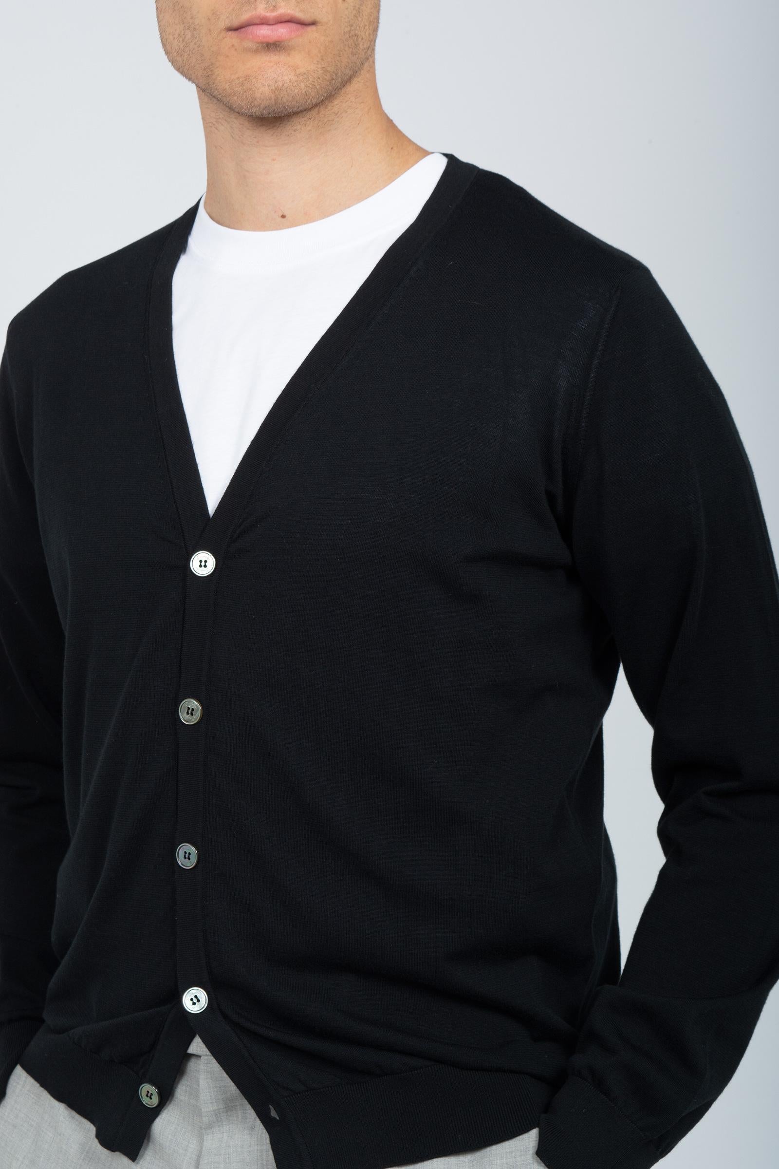 cardigan in cotone unito D0GN109 690 DRUMOHR 