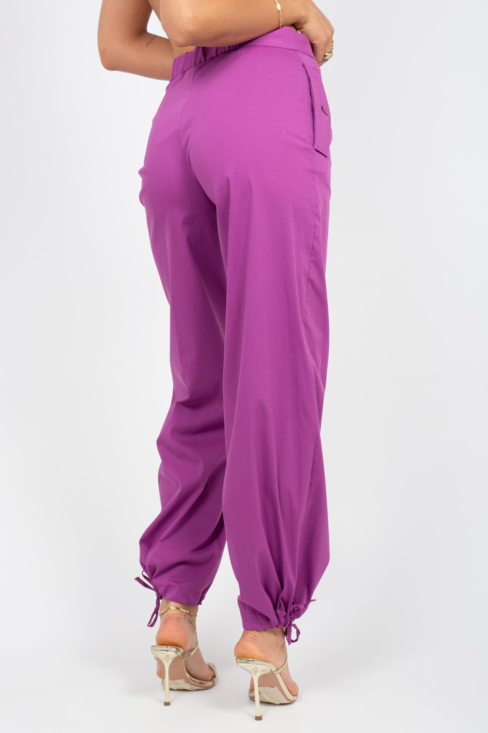 pantalone in misto cotone stretch SS2256128 128 ANNA SERAVALLI 