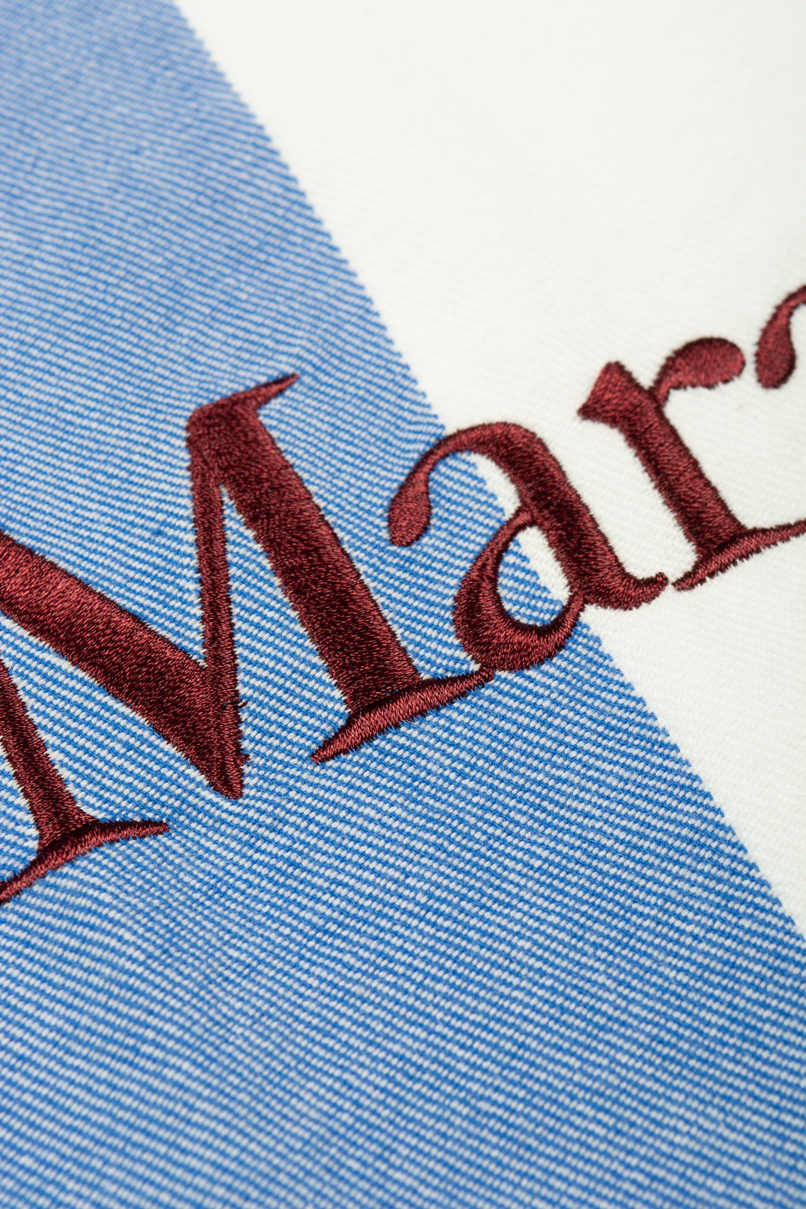 Telo mare a righe in cotone 'recente' 2616591019600 001 MAXMARA BEACHWARE 