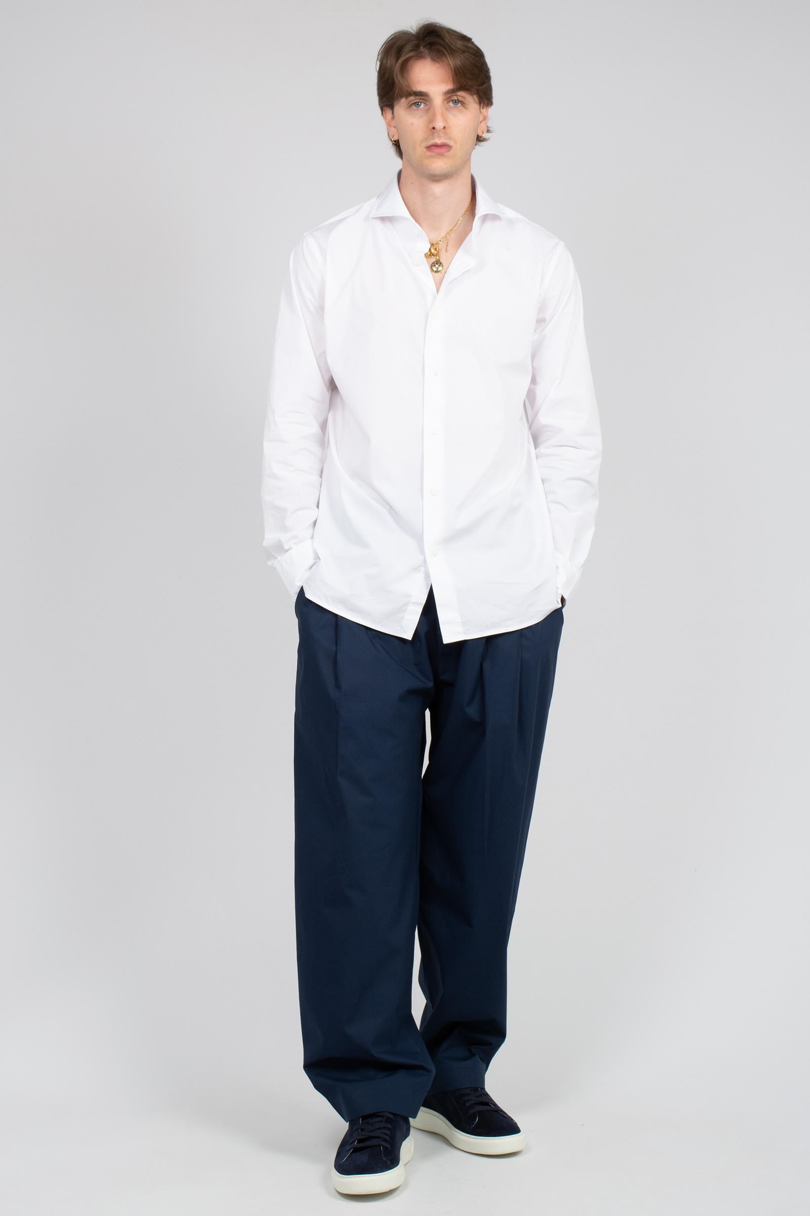 jogger in popeline di cotone S6PKMAPA004 060 A PAPER KID 