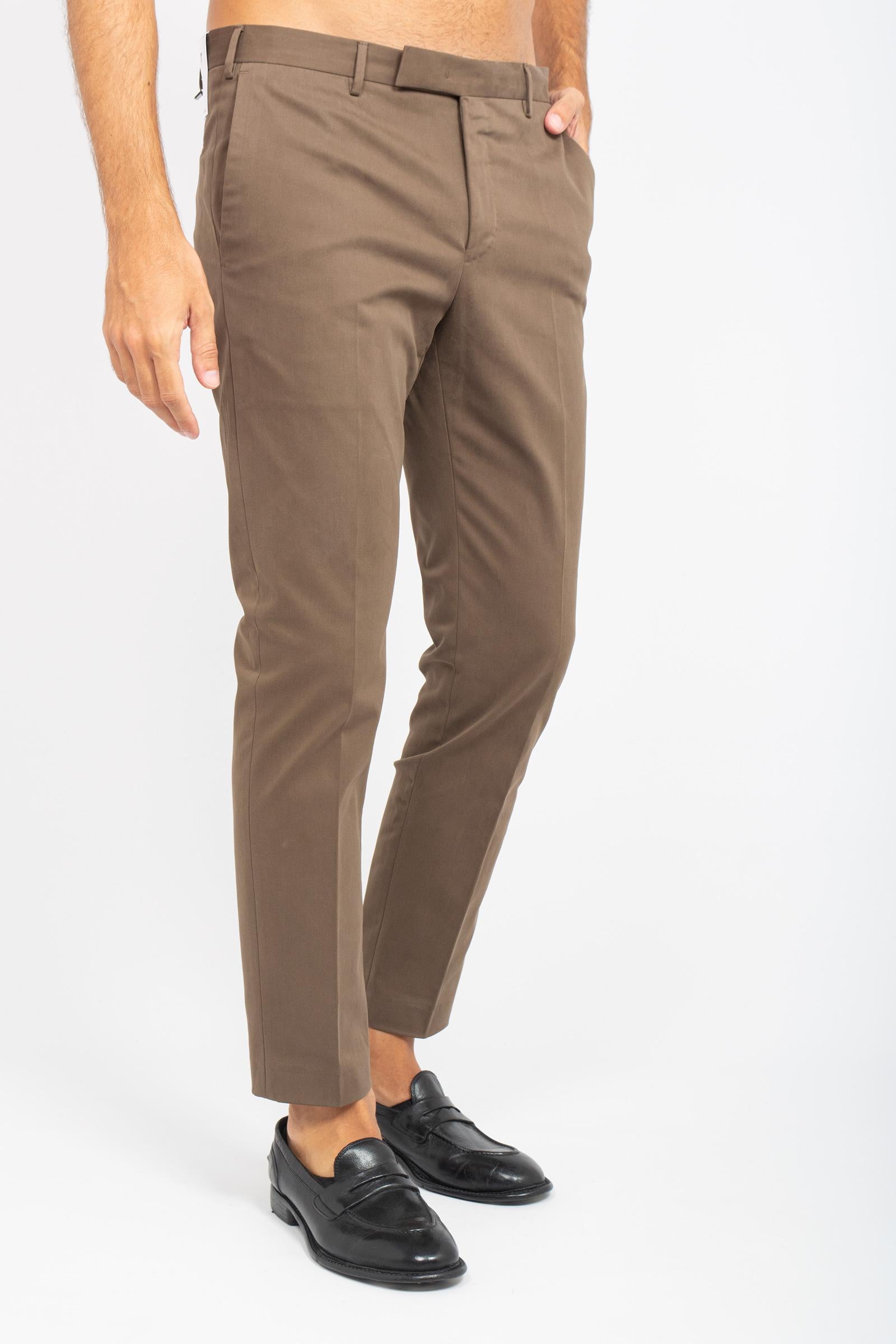 pantalone in cotone stretch 'dieci' COASX0Z00FWD SD750155 PT TORINO 