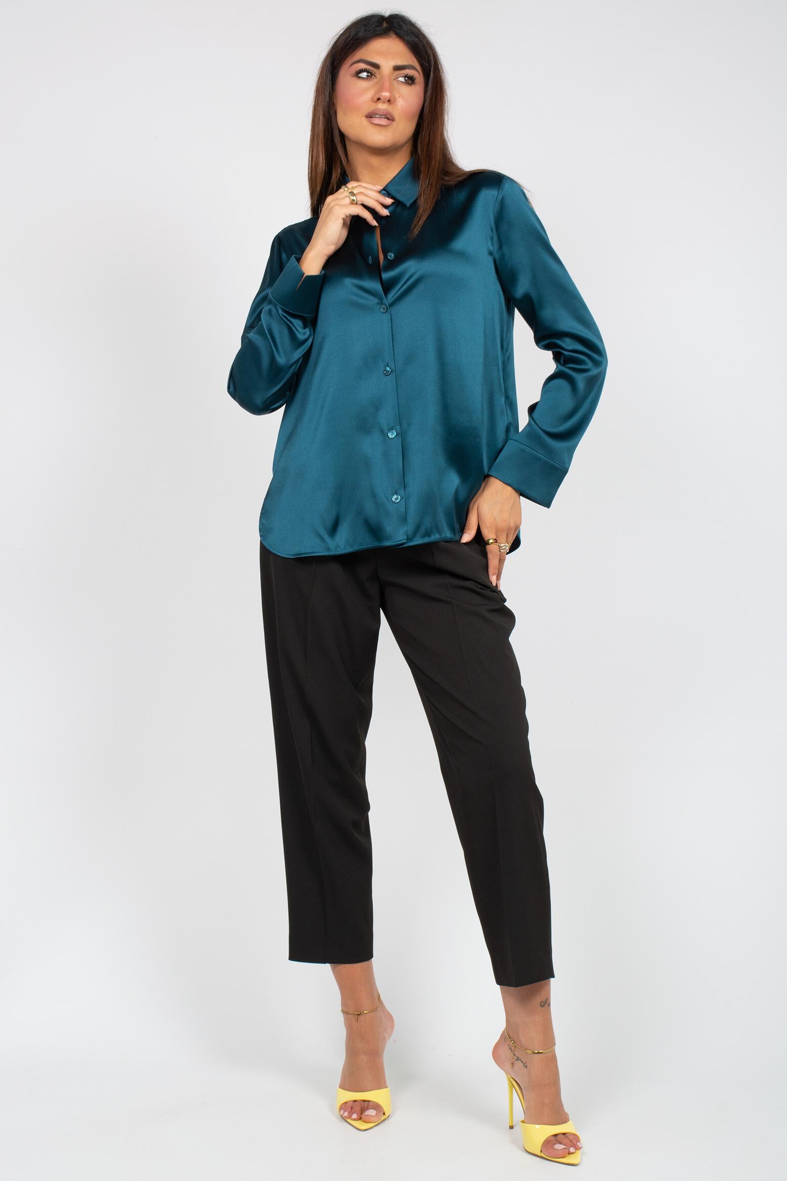 camicia in seta 'quarto' 2616111047600 002 MM - MAX MARA 