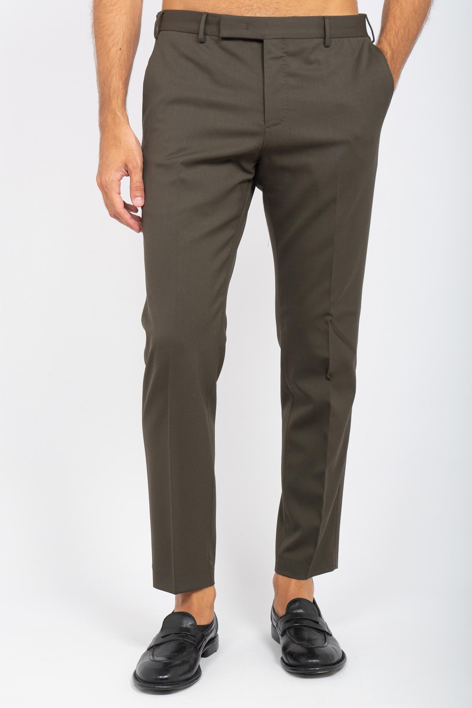 pantalone in lana stretch 'dieci' COAFX0Z00FWD MA370445 PT TORINO 