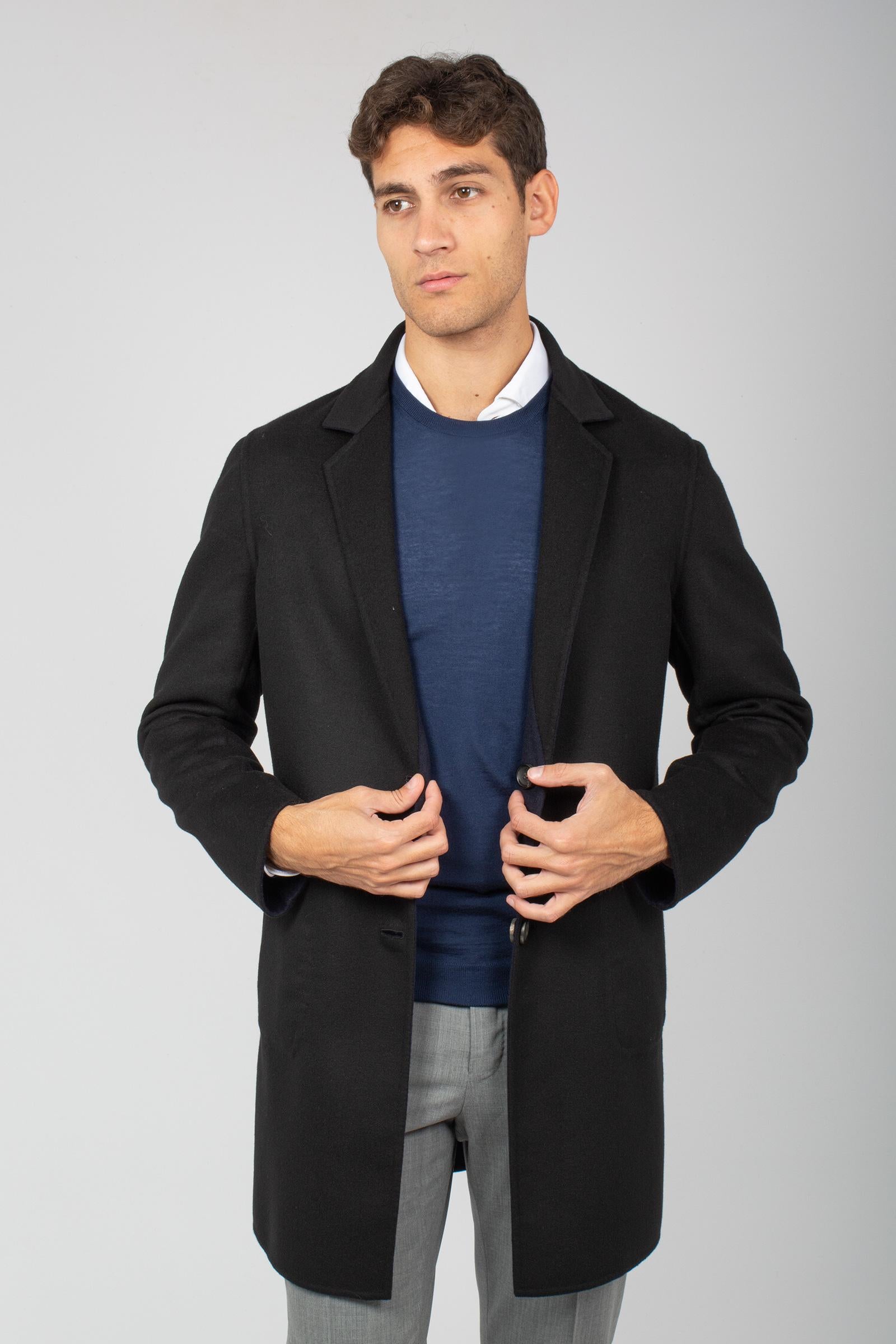 cappotto uomo in lana vergine 'loro piana capolavoro' 12000763203 9897 TARDIA 