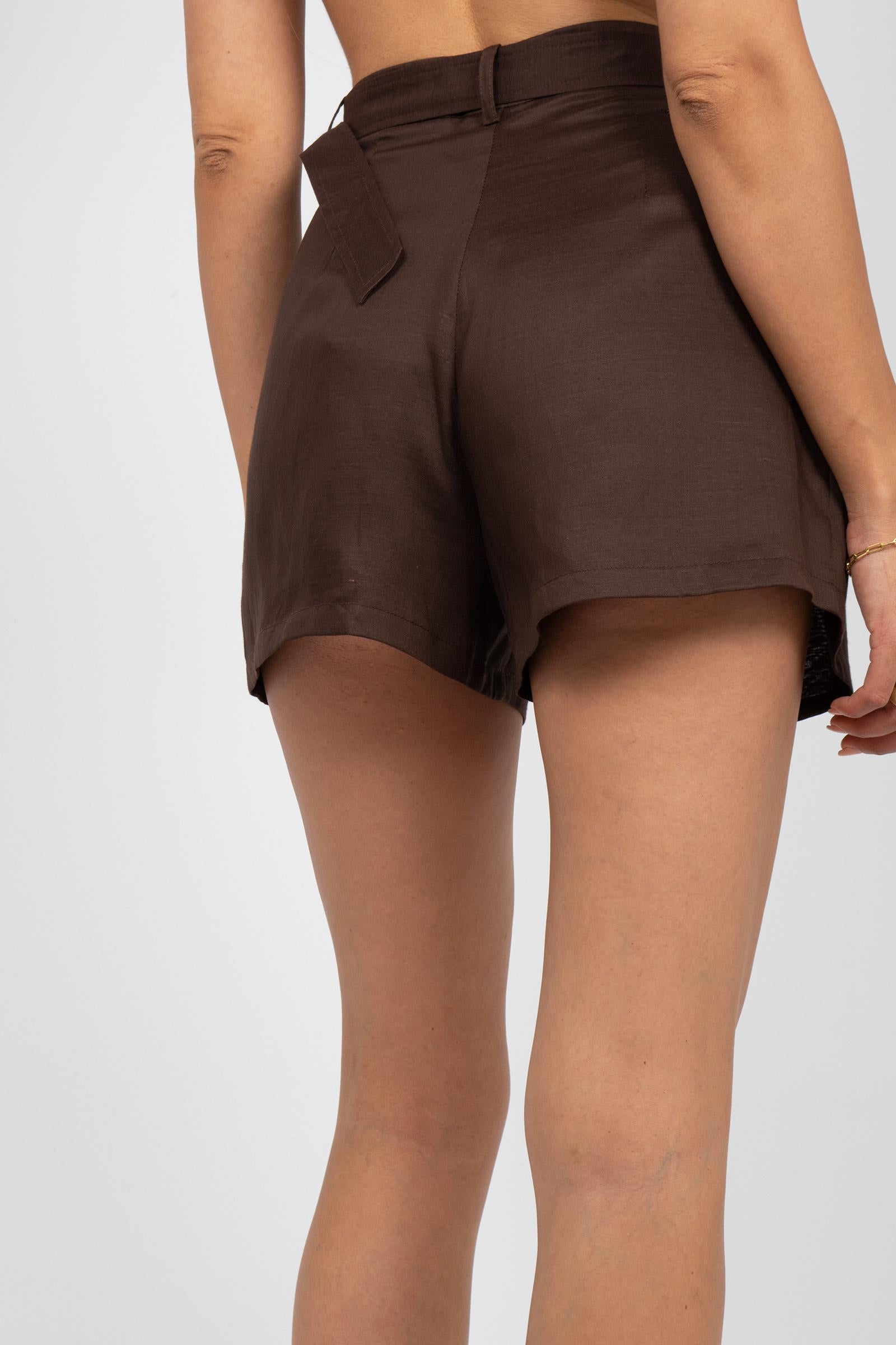 short in lino D48EP054CCE37 00420 ERMANNO - ERMANNO SCERVINO 