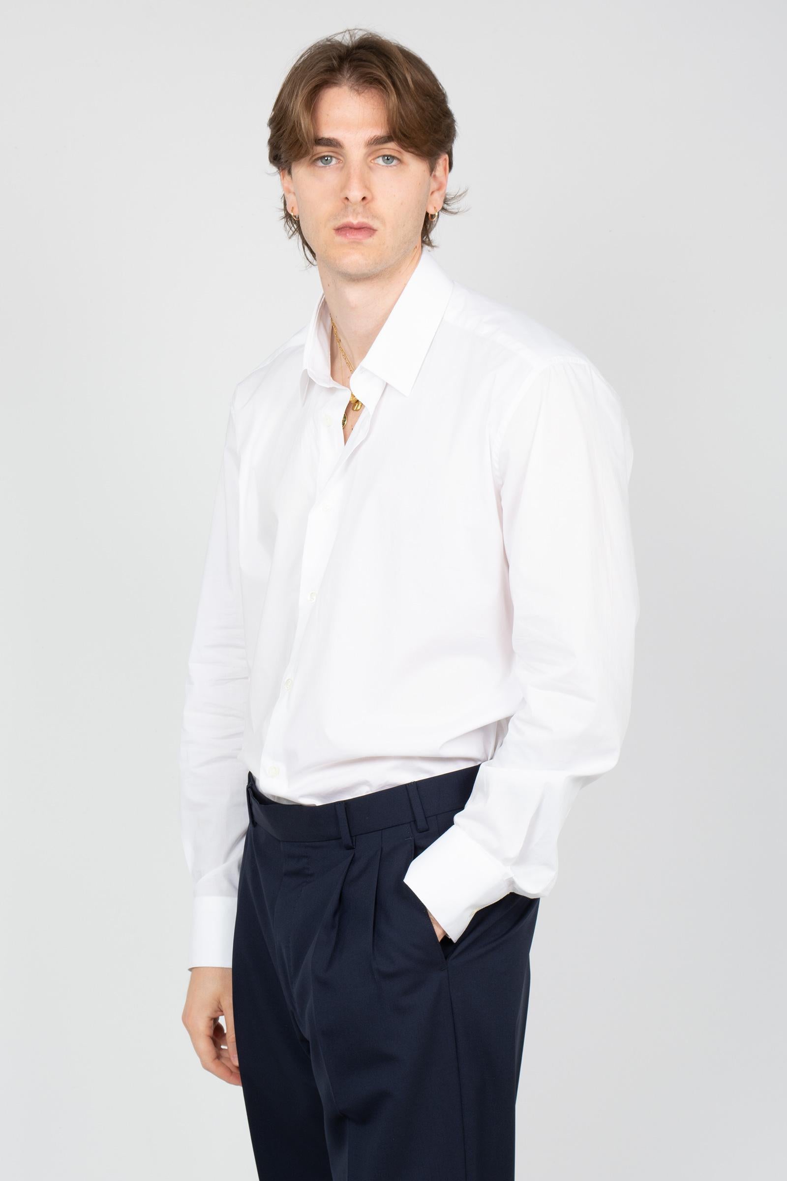 camicia oversize con bottoni in madreperla TL6SIT050RBO 03CB0010 PT TORINO 