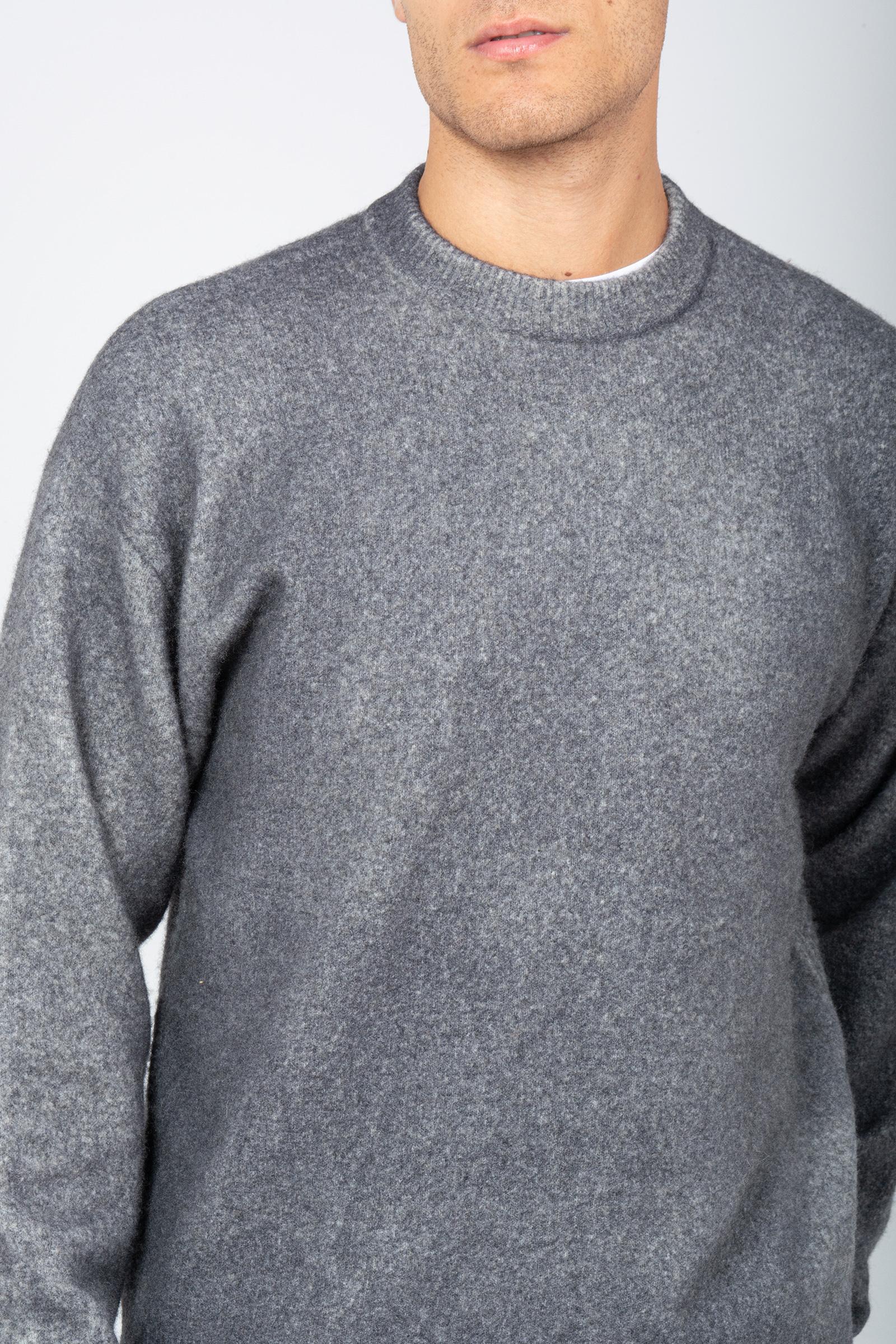 girocollo in misto lana spray texture AMU039CQ22XXXX C0052 AMISH 