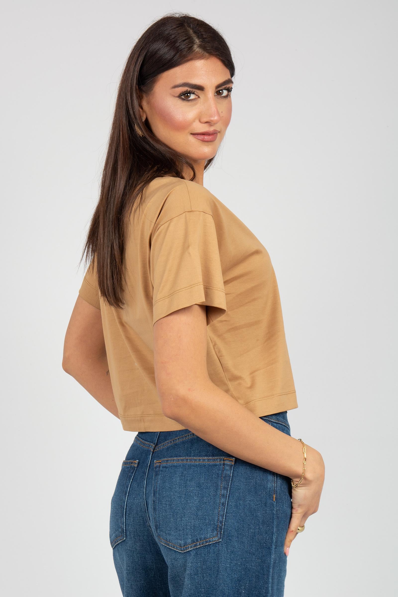 t-shirt in cotone 'radice' 2616941118600 024 MM - MAX MARA 