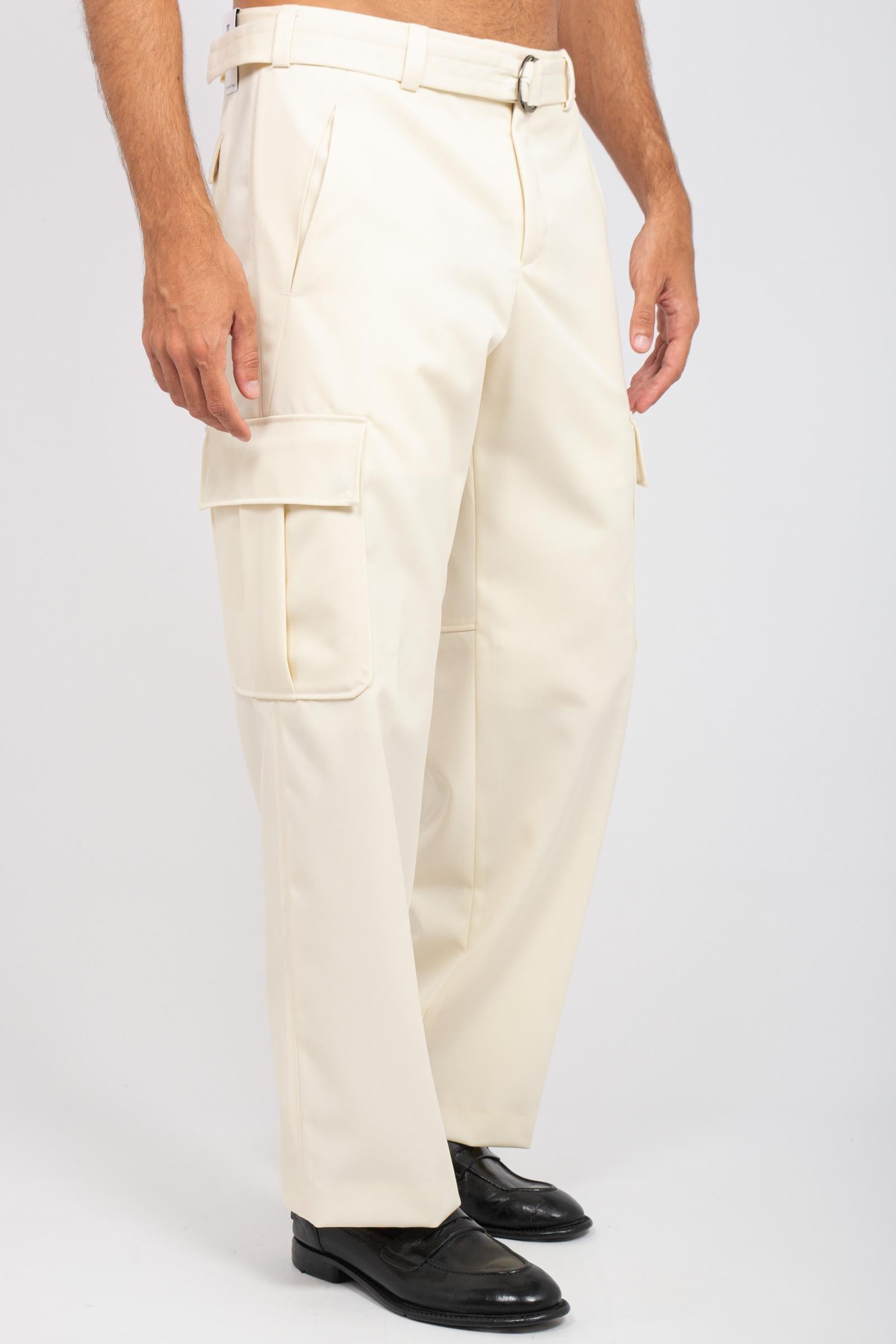 pantalone con in gabardine di lana 'the hunter' COAFHTZL0TTK SD740015 PT TORINO 