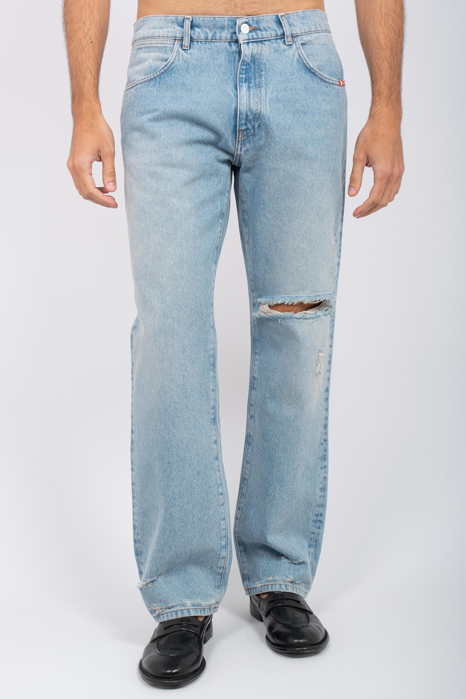 denim in cotone 'james' AMU010D4352718 C0999 AMISH 