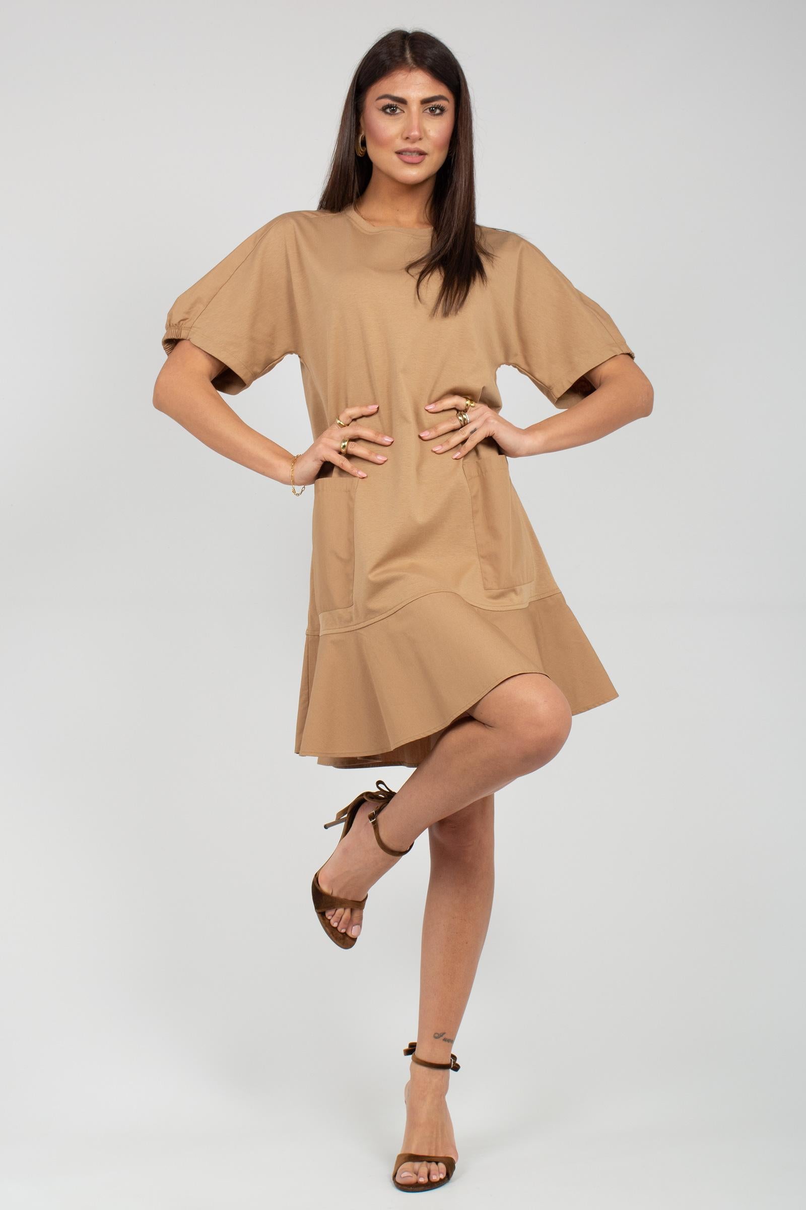 abito in misto cotone 'onore' 2616621018600 003 MM - MAX MARA 