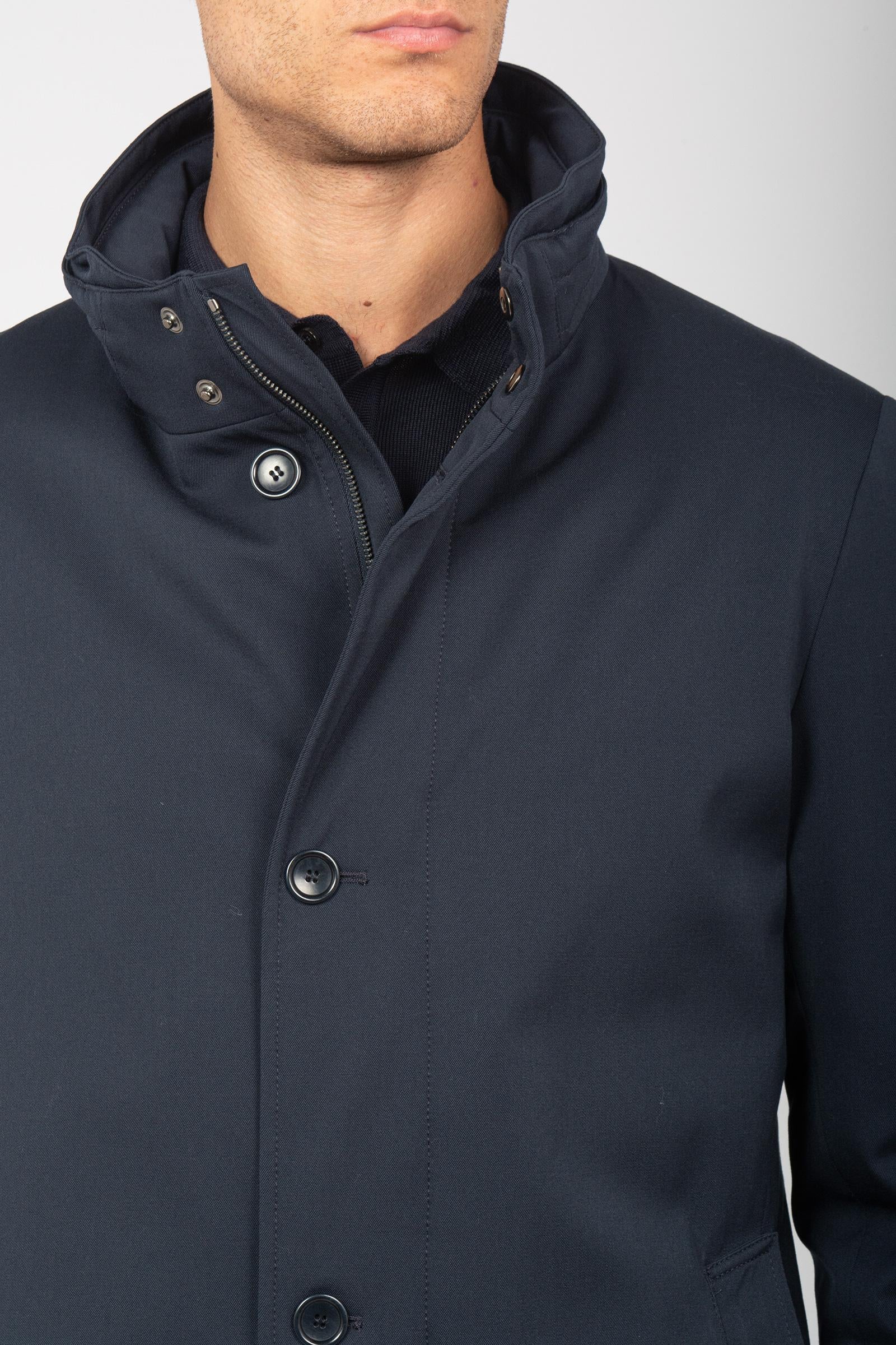 cappotto in tessuto storm system loro piana 9000952301V3 1335 TARDIA 