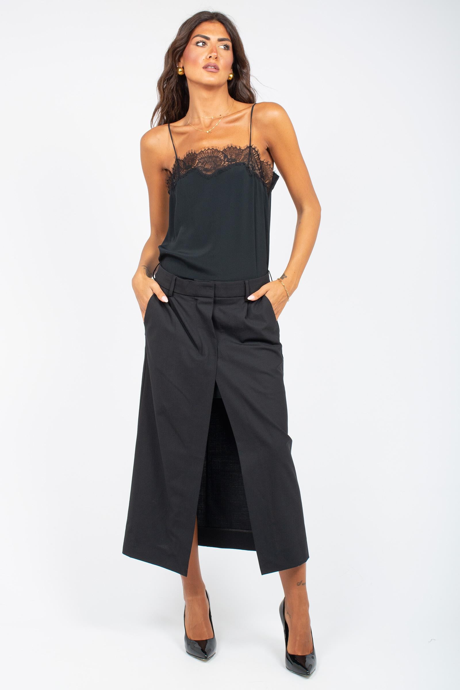 abito modello sottana 'thipania' Y5WI73 Y69 SEMICOUTURE 