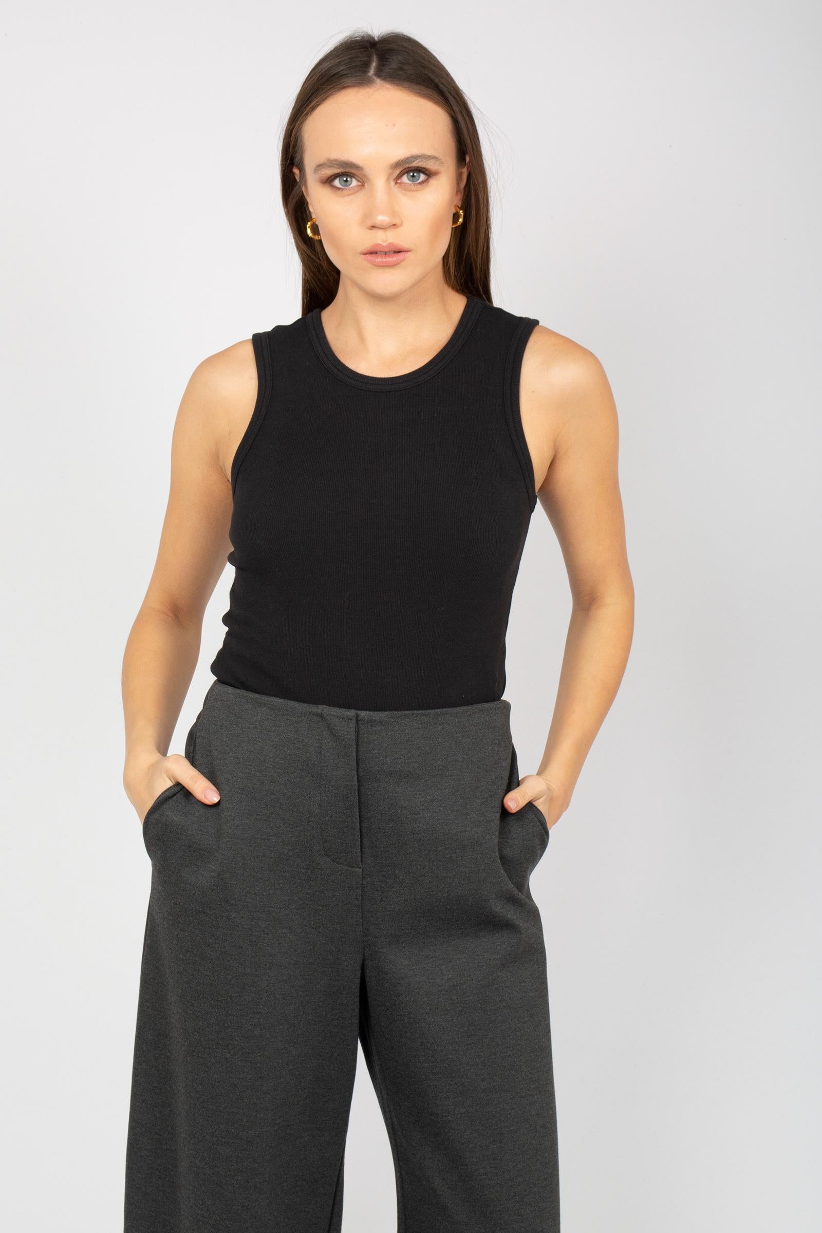 Top a costine 'tondo' 2526946017600 004 MM - MAX MARA 