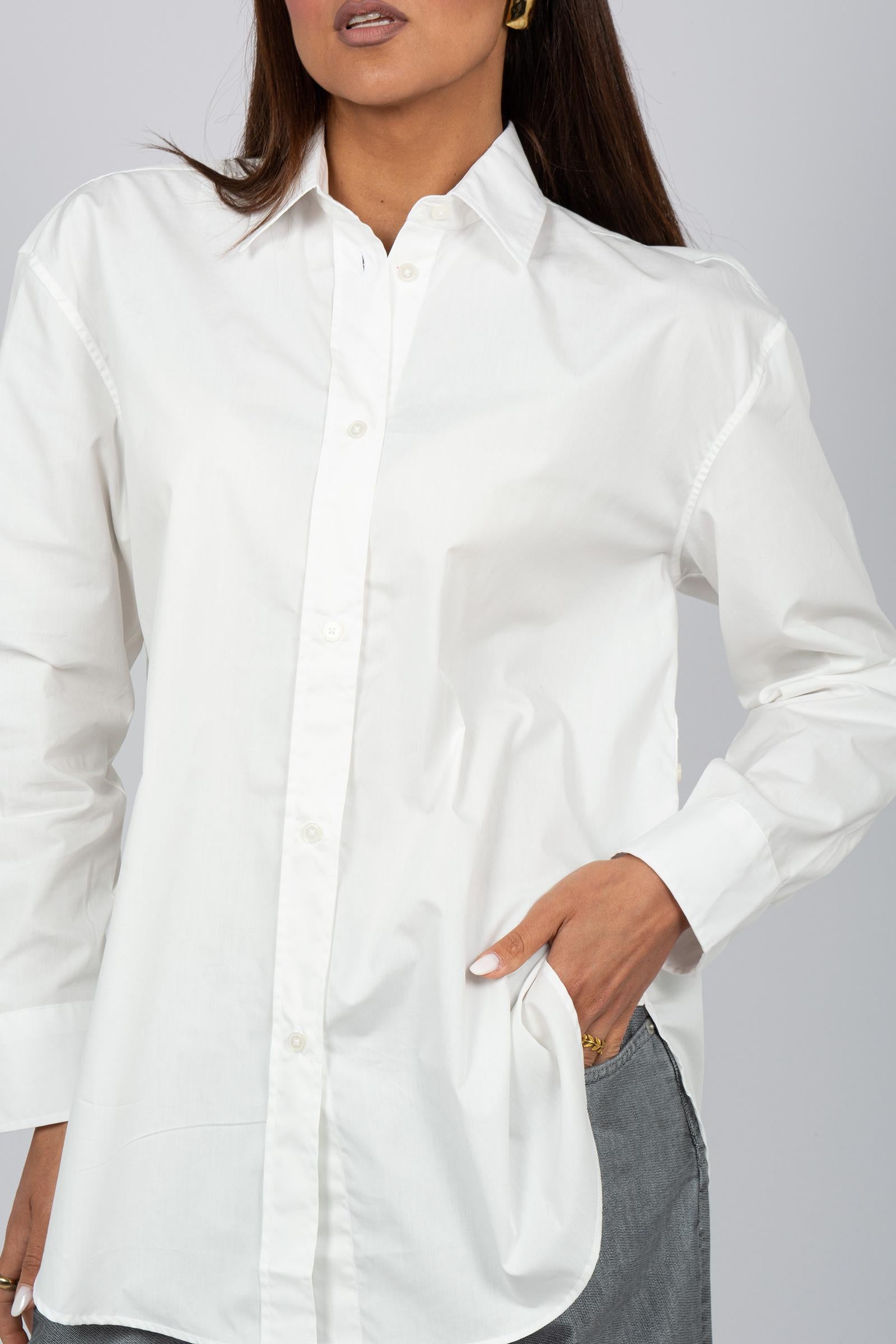 camicia in popeline di cotone CA6009T0207 T0207ABTP SIVIGLIA 