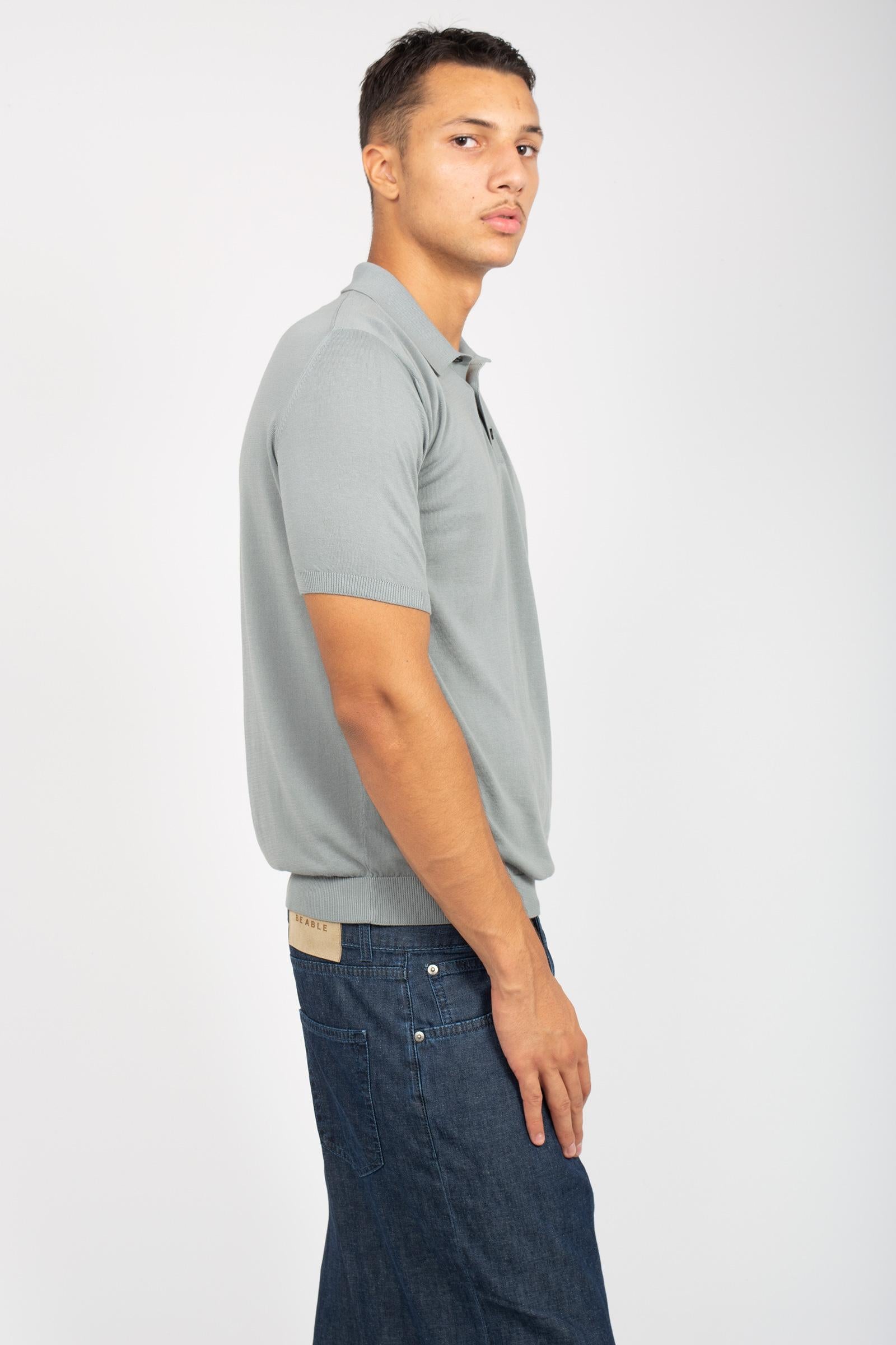 polo in filo di cotone RB10024 18 ROBERTO COLLINA 