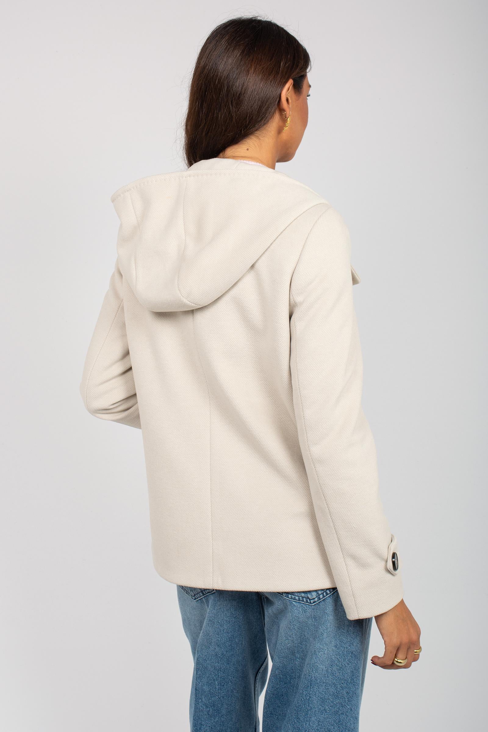 giacca in misto con cappuccio H14046A554 51 TRD 
