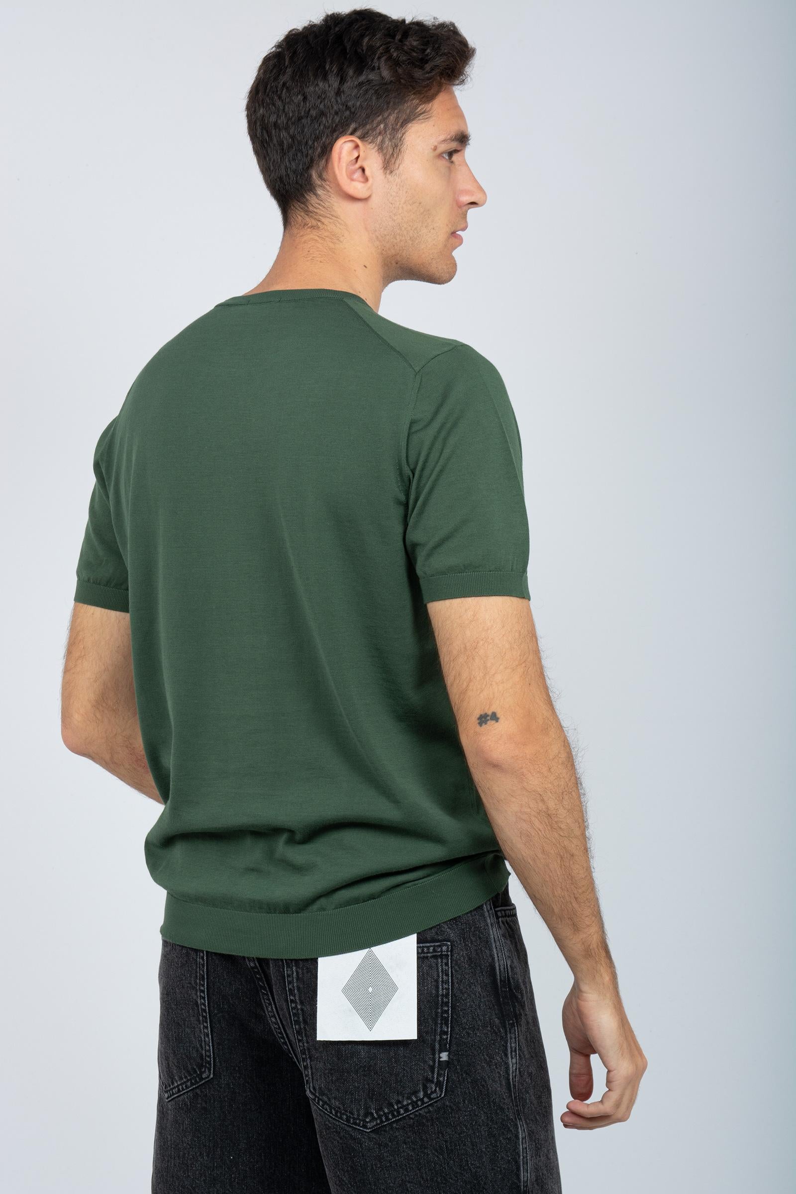 t-shirt girocollo unito D0GN100 473 DRUMOHR 