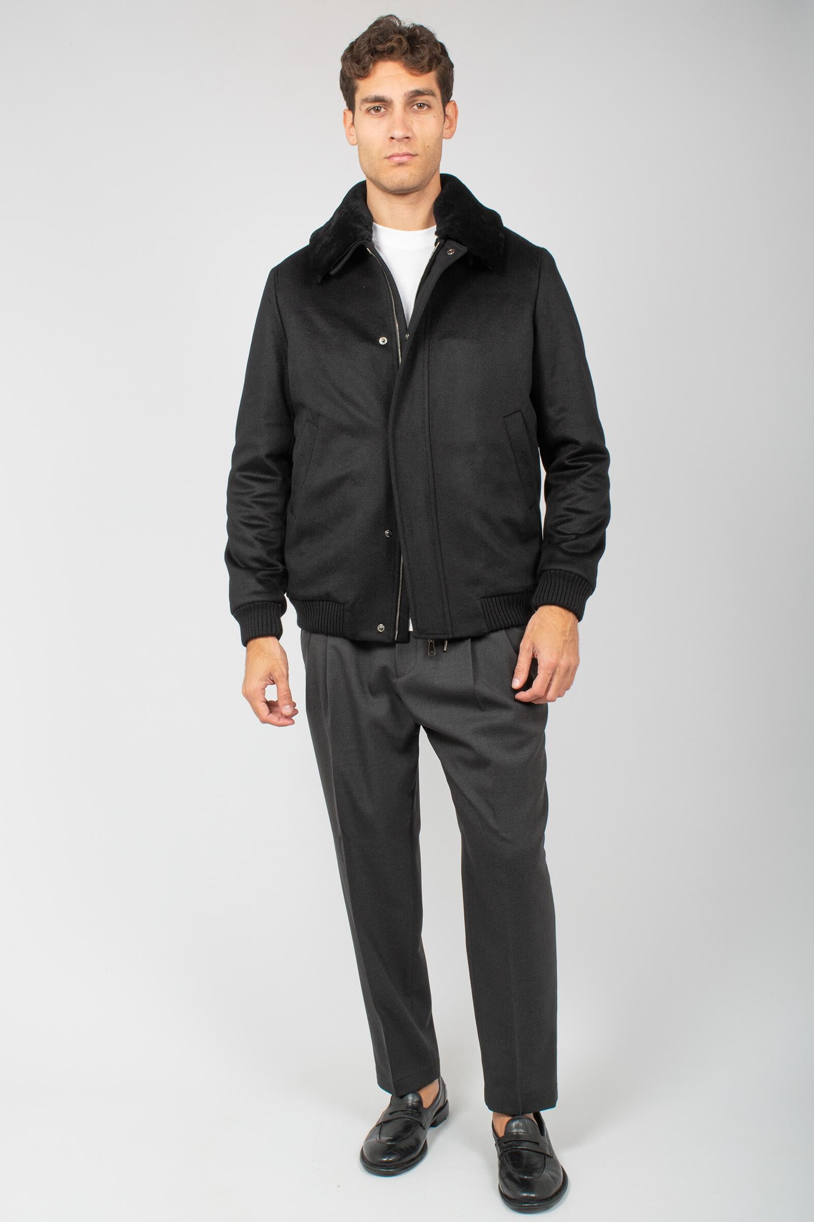 giacca in montone e cashmere loro piana 22000865306X112 9670 TARDIA 