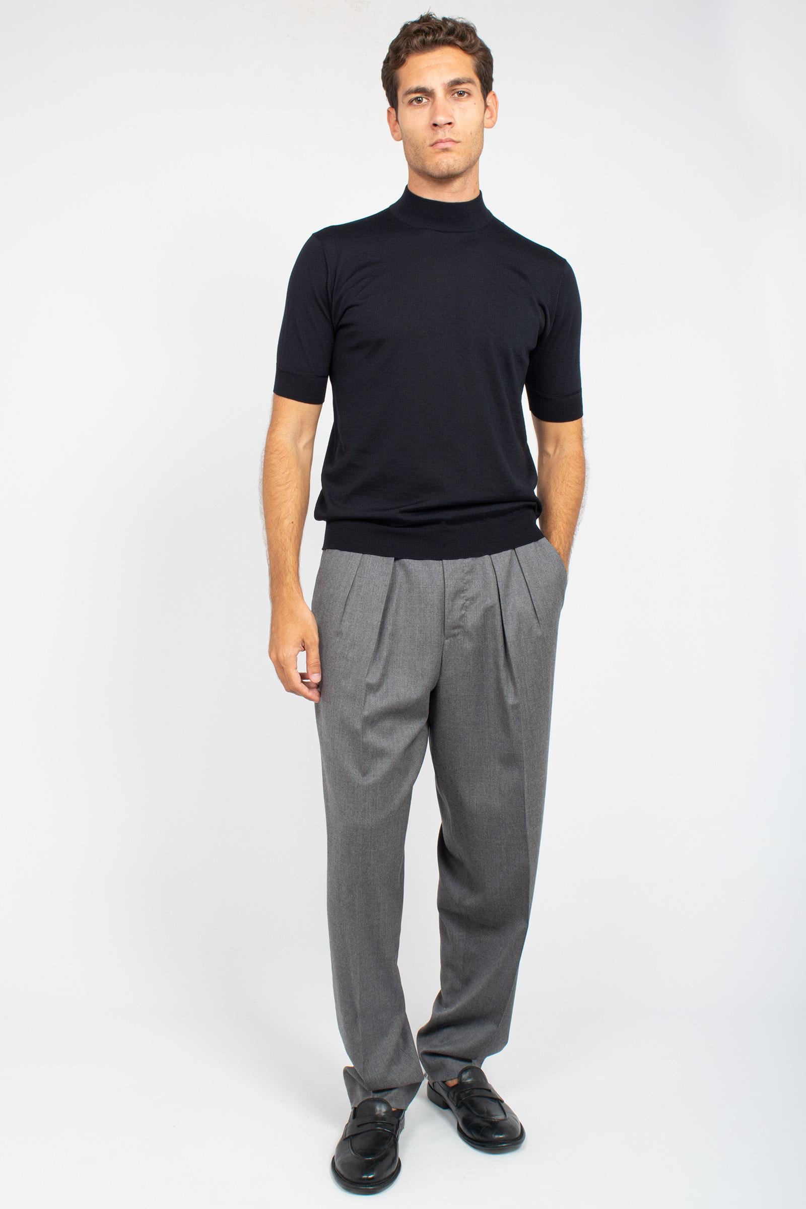 pantalone in misto lana 'wide' COCOAFAFZB0FWD CM130230 PT TORINO 