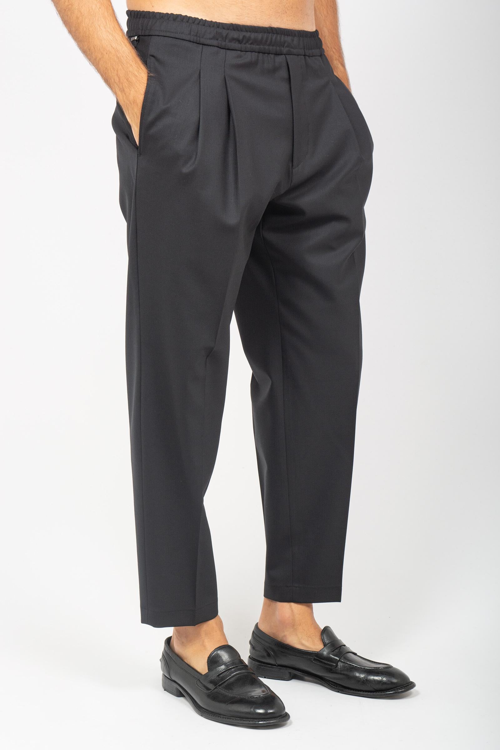 jogger in misto lana 'baddy' BADDYGBC NERO BE ABLE 