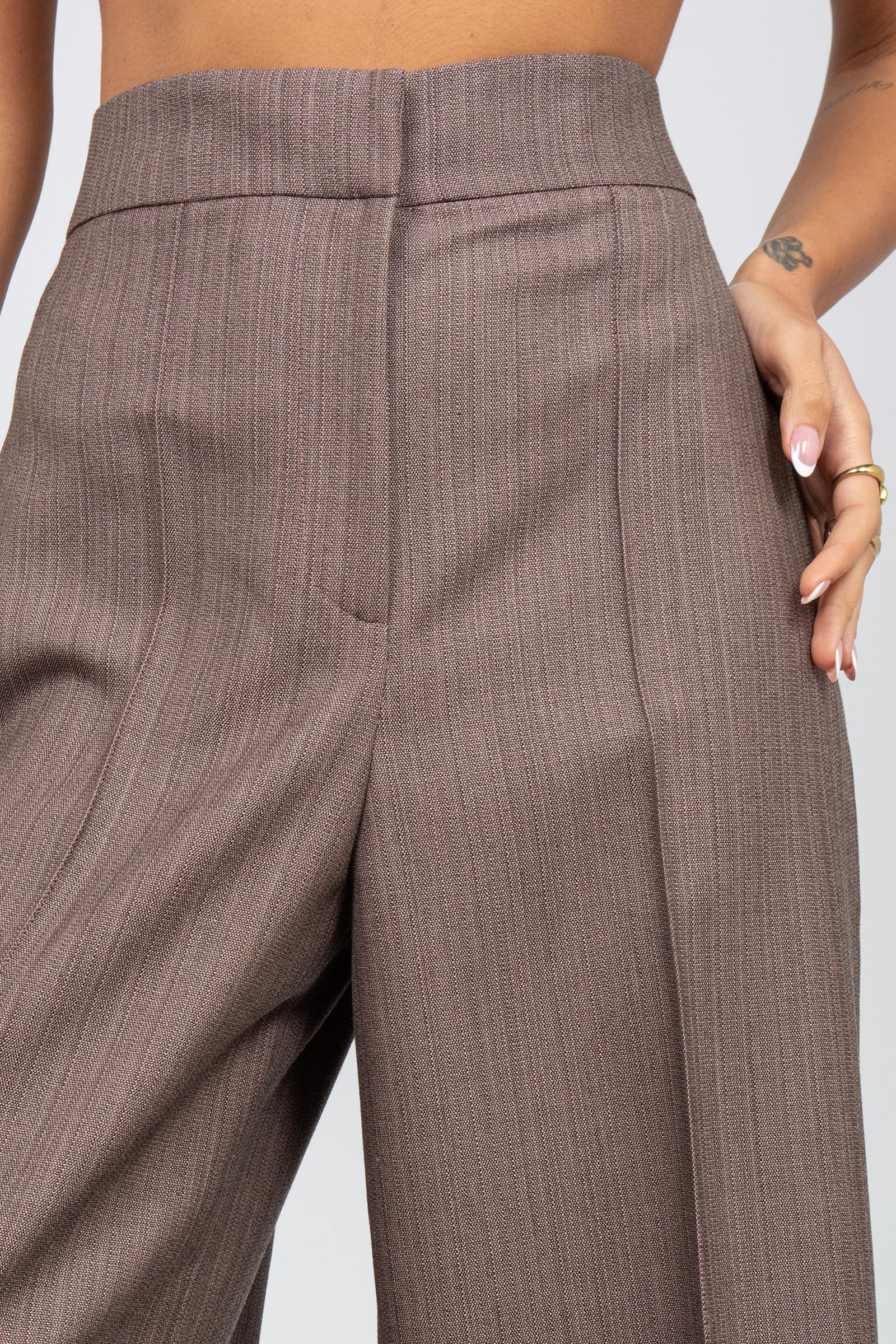 pantalone ampio in gabardine di lana 'beatrice' CDVSBEZ00STD ES270610 PT TORINO 