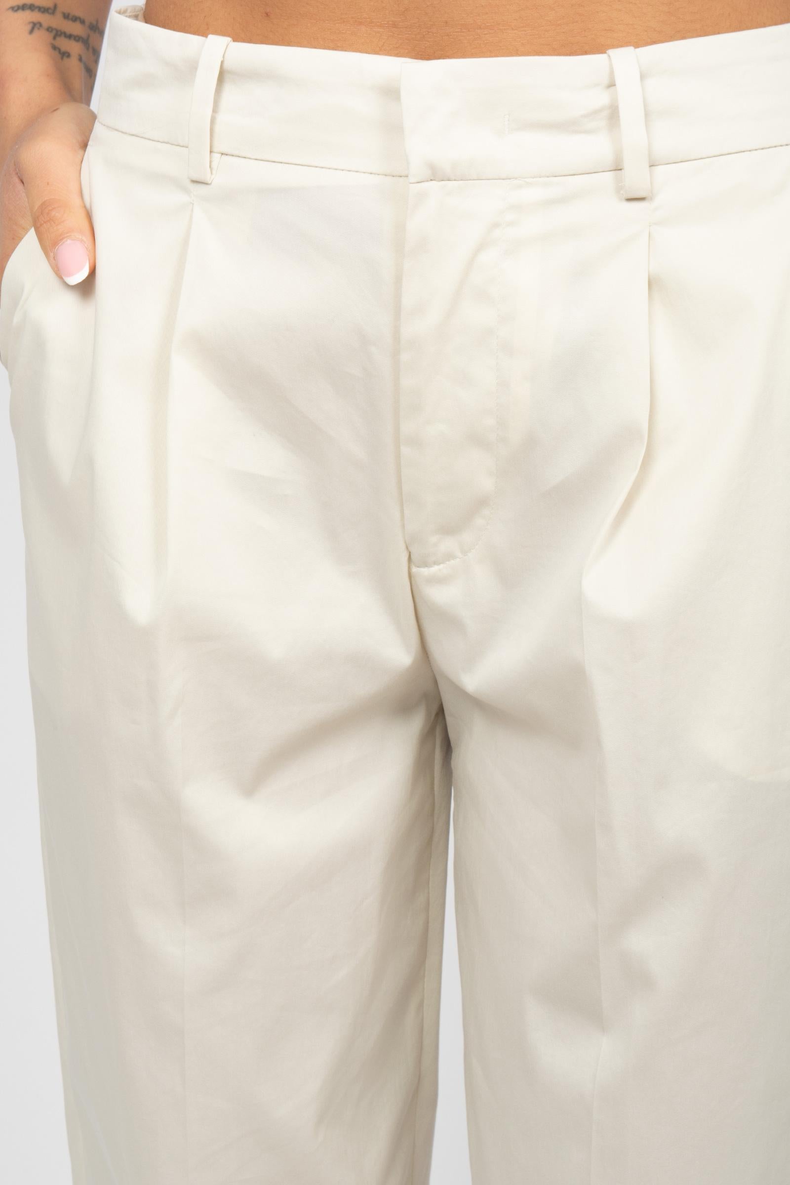 pantalone in misto cotone 'daisy' CDVSDAZ00STD VD050010 PT TORINO 