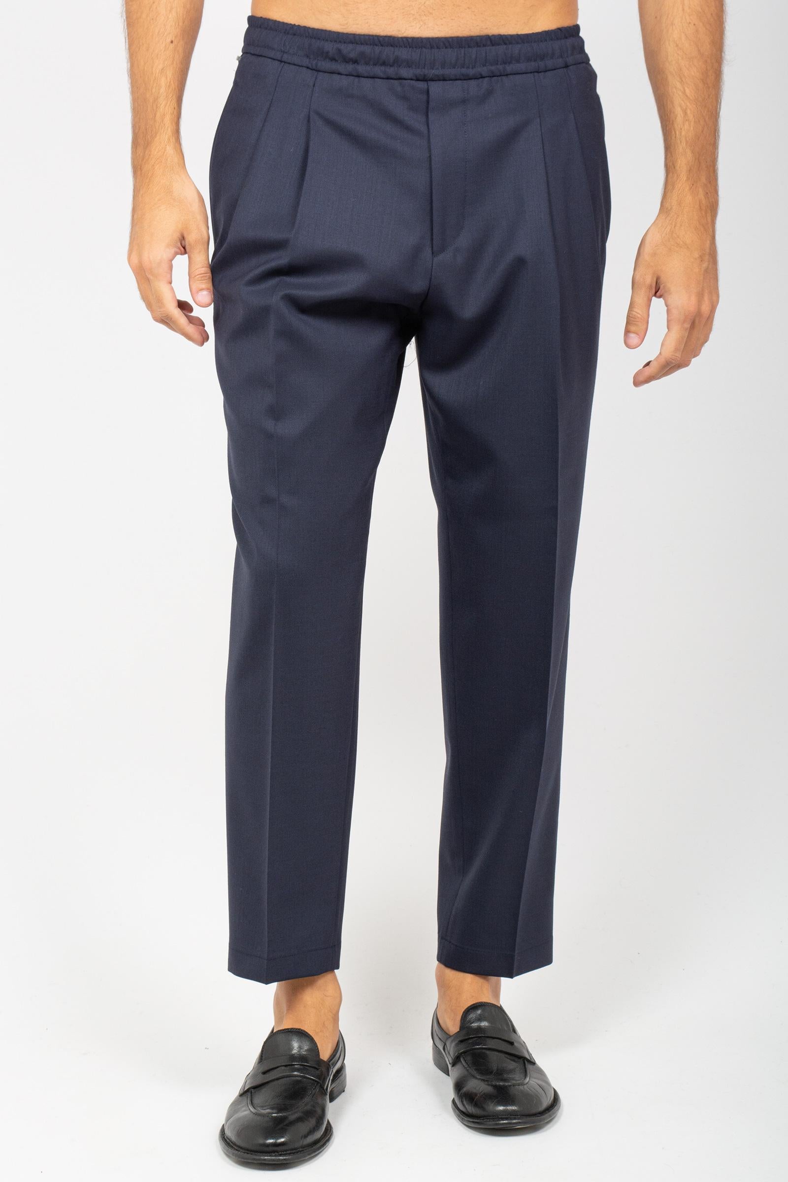 jogger in misto lana 'baddy' BADDYGBC BLU BE ABLE 