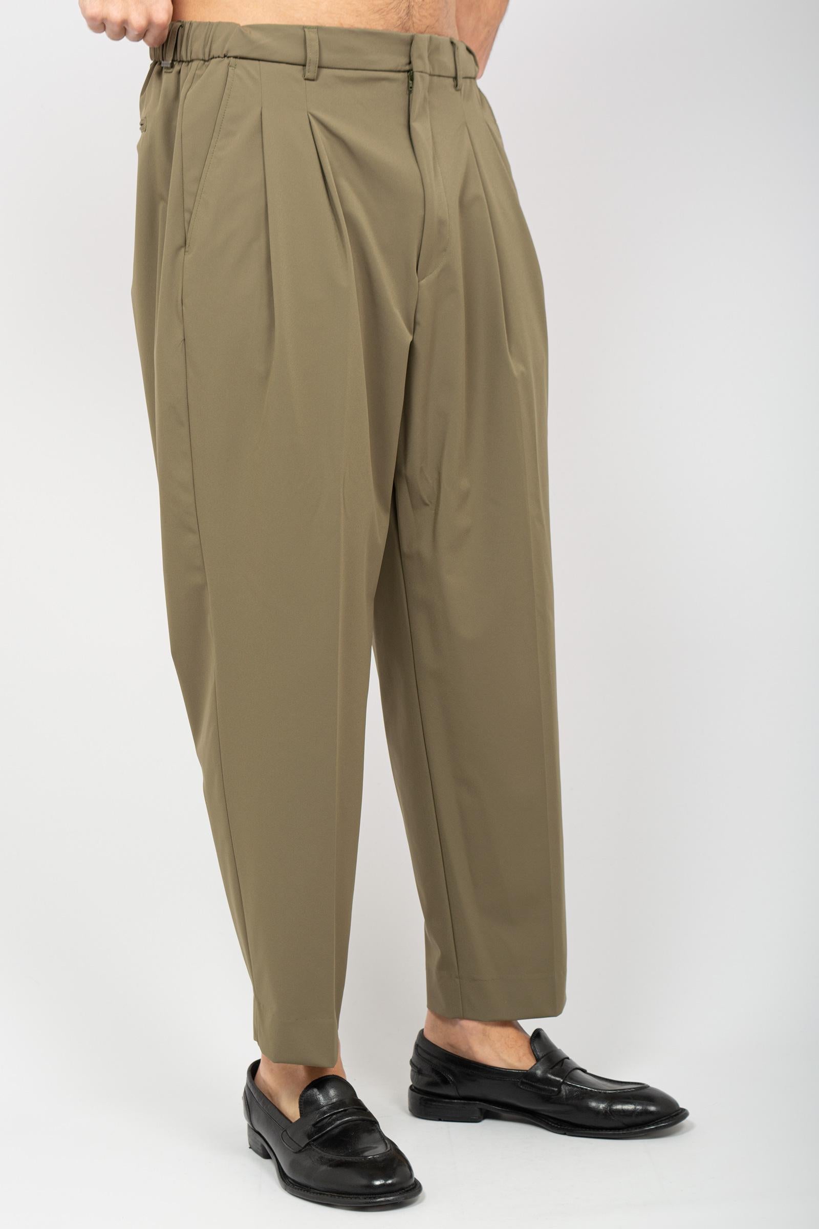 jogger in tessuto tecnico 'sato' SATODNC VERDE BE ABLE 