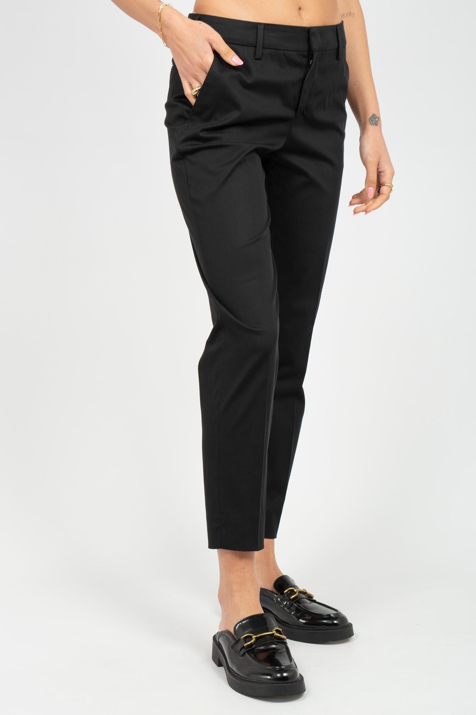 pantalone in misto cotone e seta 'new york' CDVSNYZ00STD SD800990 PT TORINO 