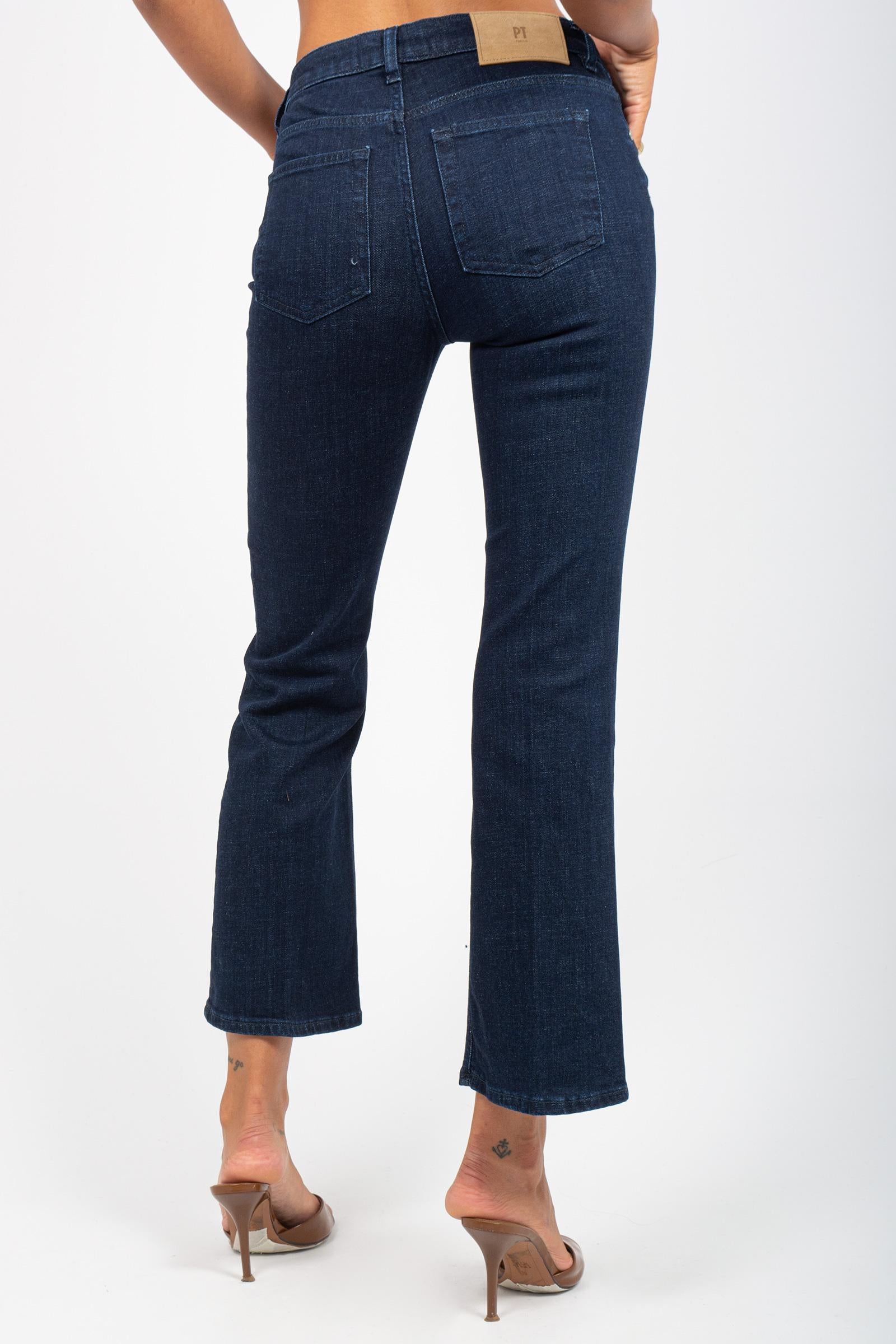 denim in cotone stretch 'kim' C1VPKMZ0 AW0330DK52 PT TORINO DENIM 