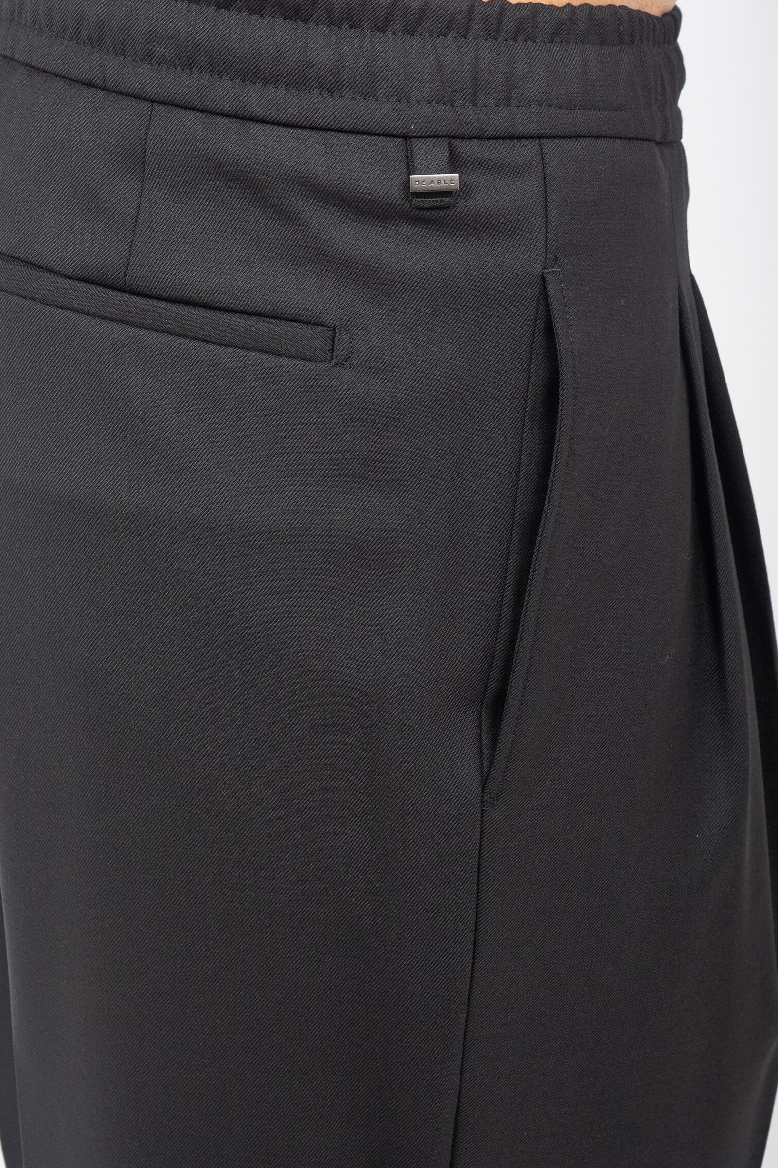 jogger in misto lana 'baddy' BADDYGBC NERO BE ABLE 