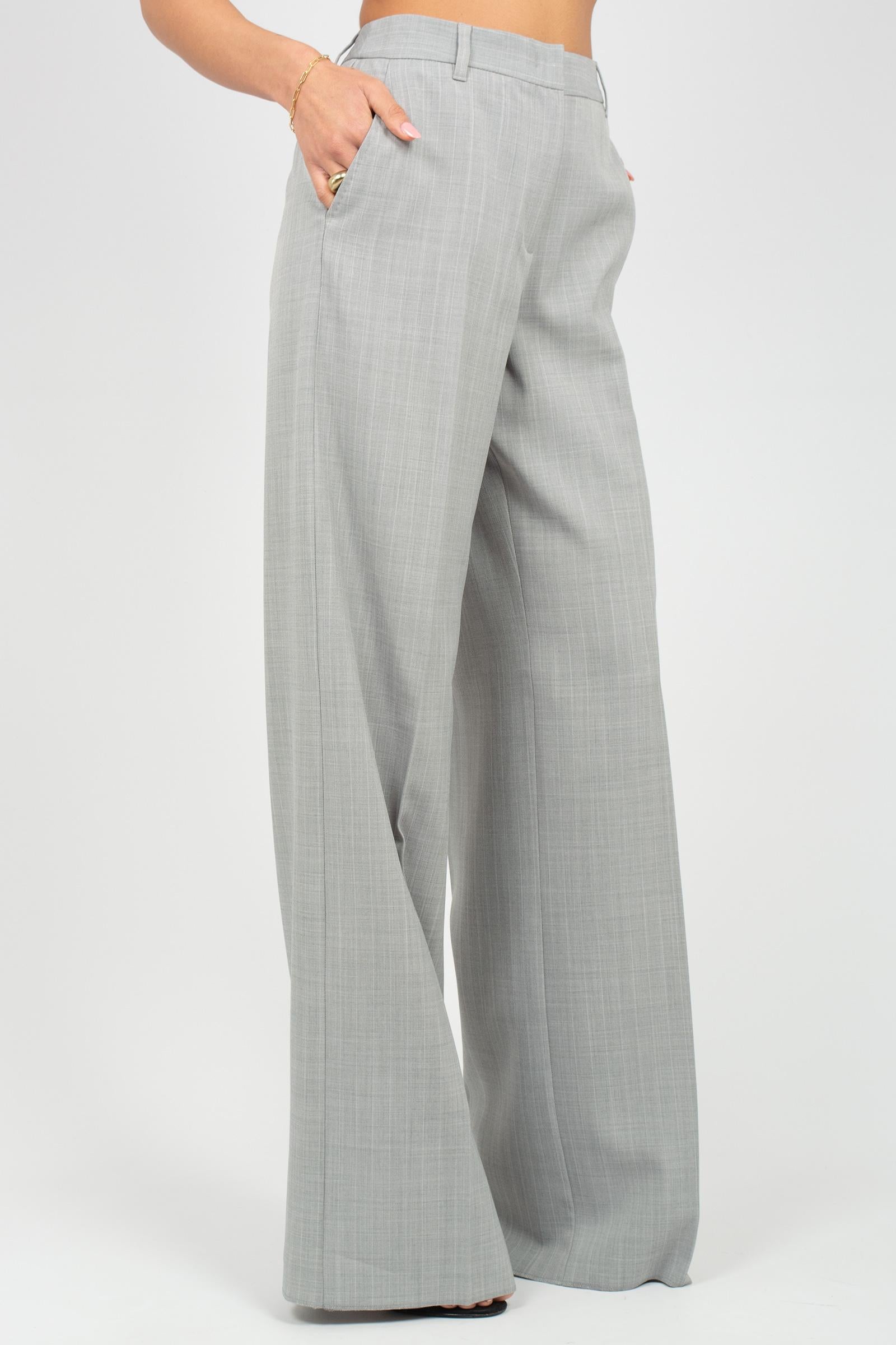 pantalone in tessuto gessato 'giunchi' GIUNCHI 001 MARELLA 