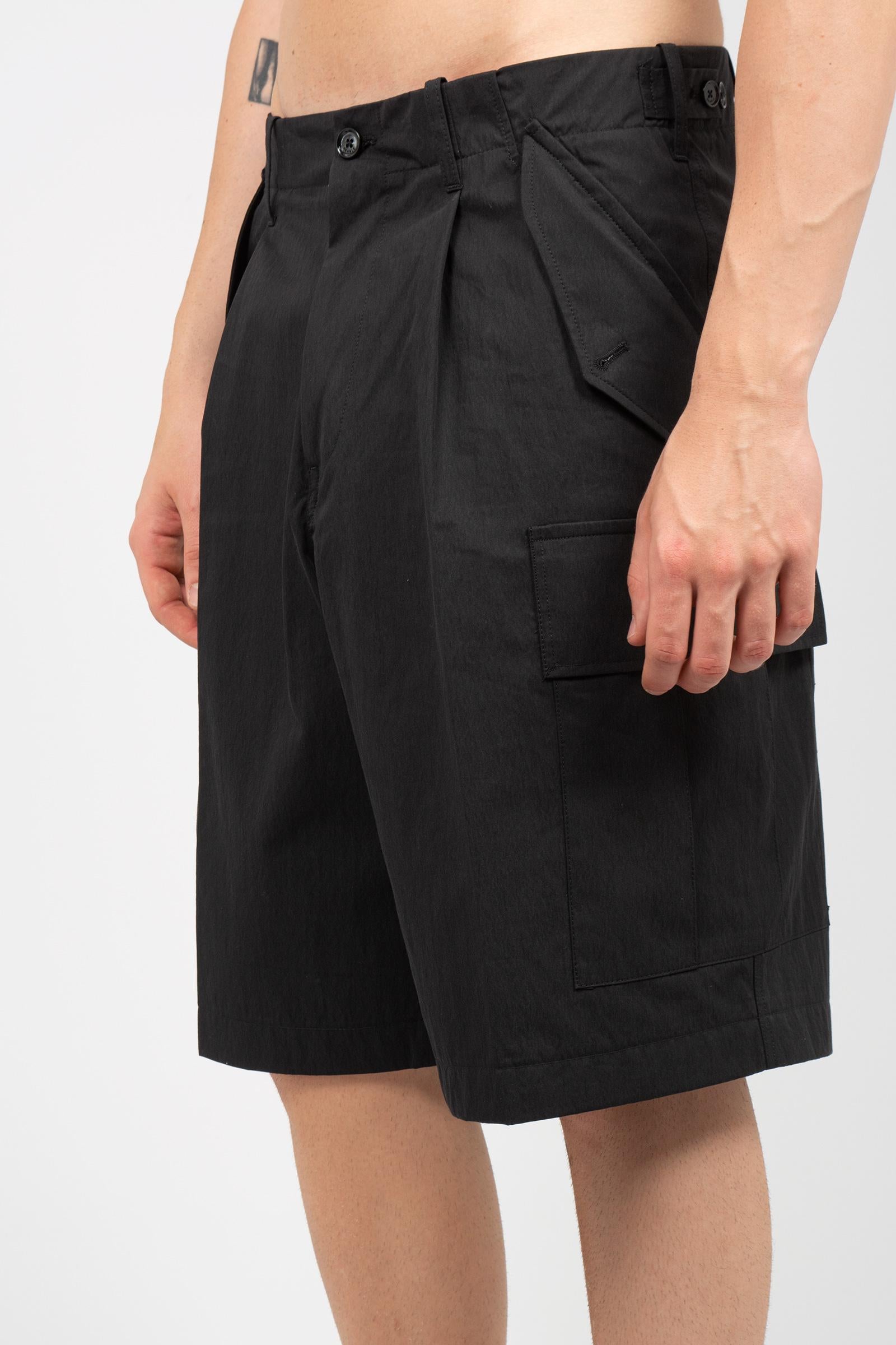 bermuda cargo in misto cotone 'kyoto' KYOTOBERMUDAABXS26 NERO BE ABLE 