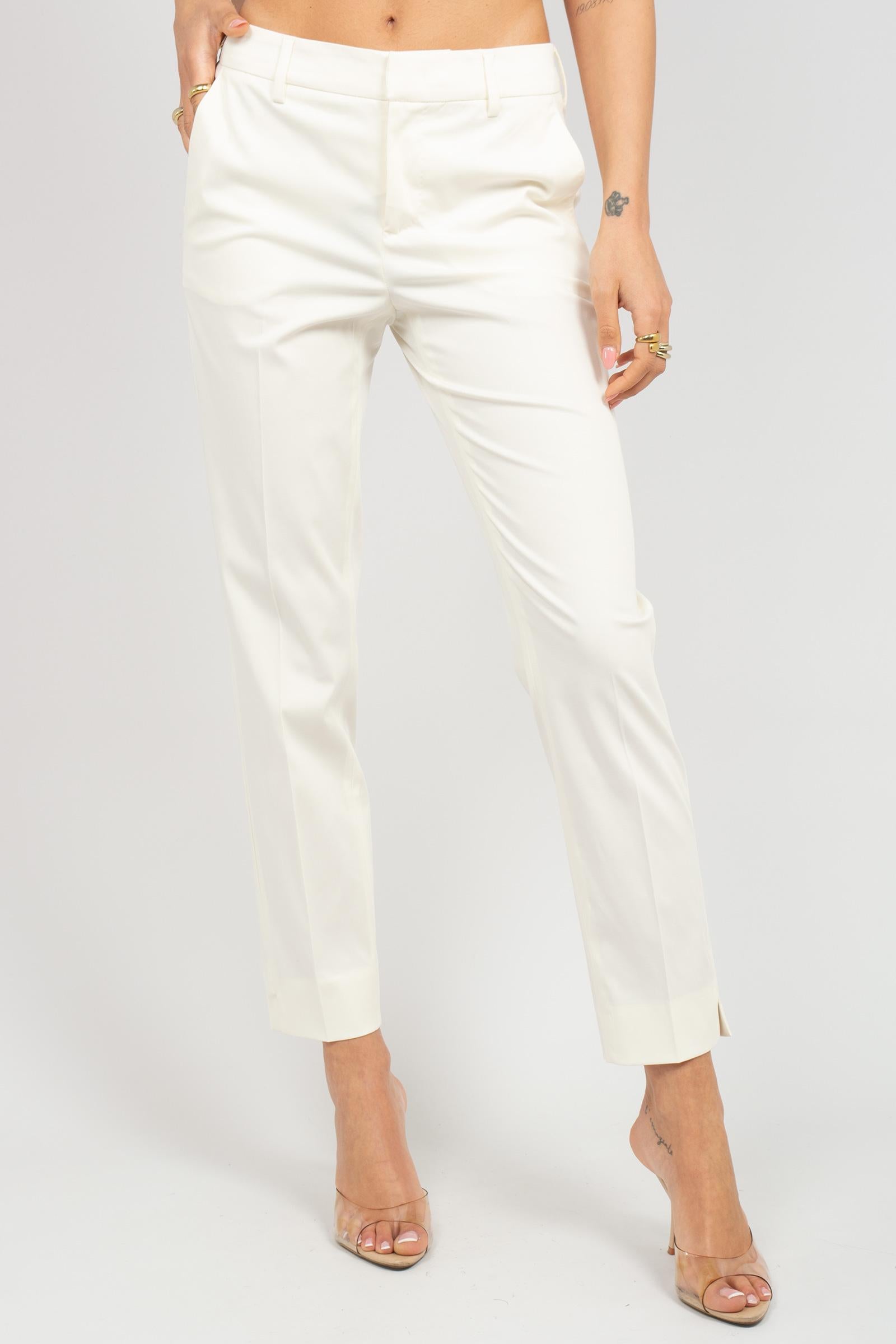 pantalone in misto cotone e seta 'new york' CDVSNYZ00STD SD800010 PT TORINO 