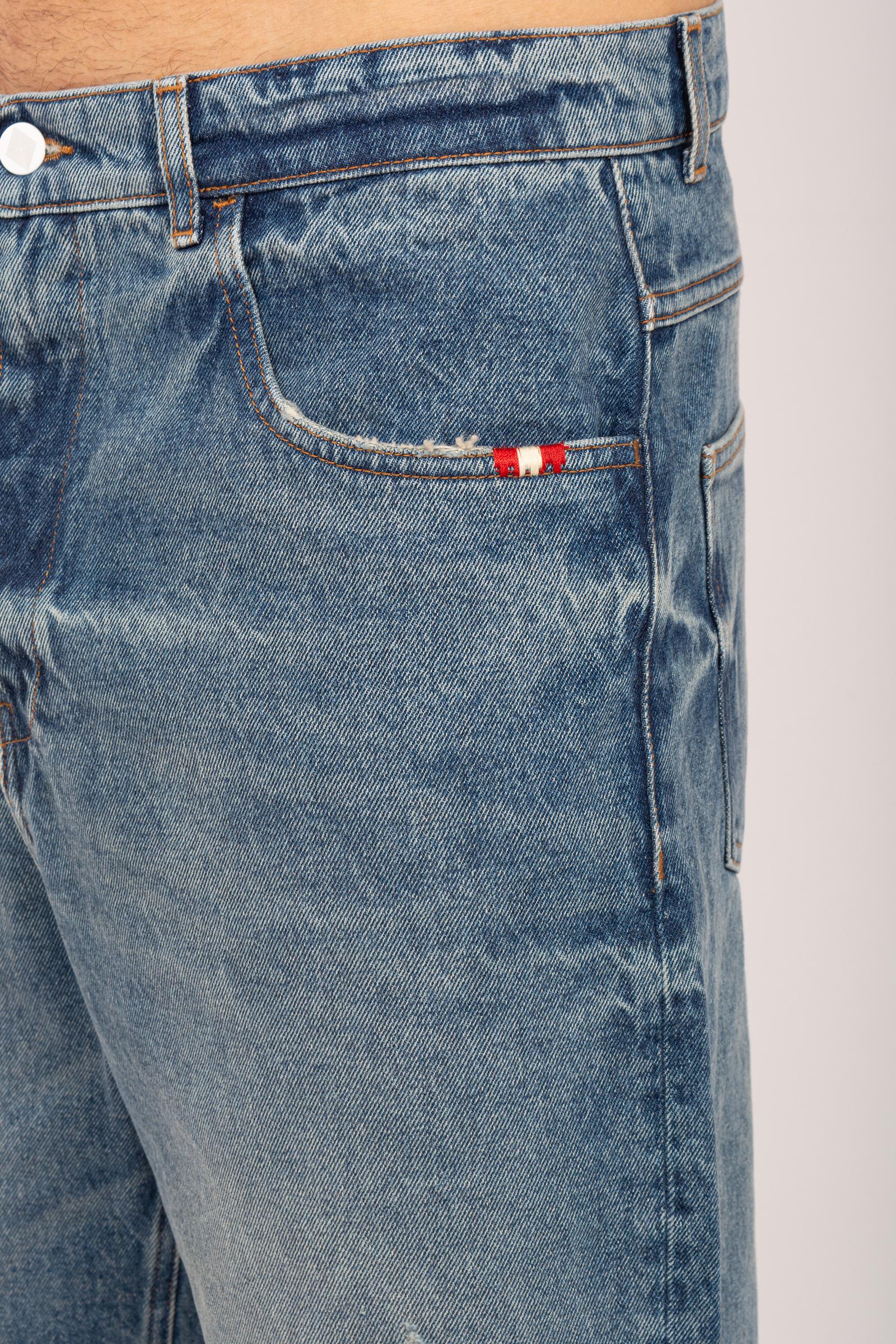 bermuda in denim &#39;tommy&#39; AMU003D4352760 C0999 AMISH 