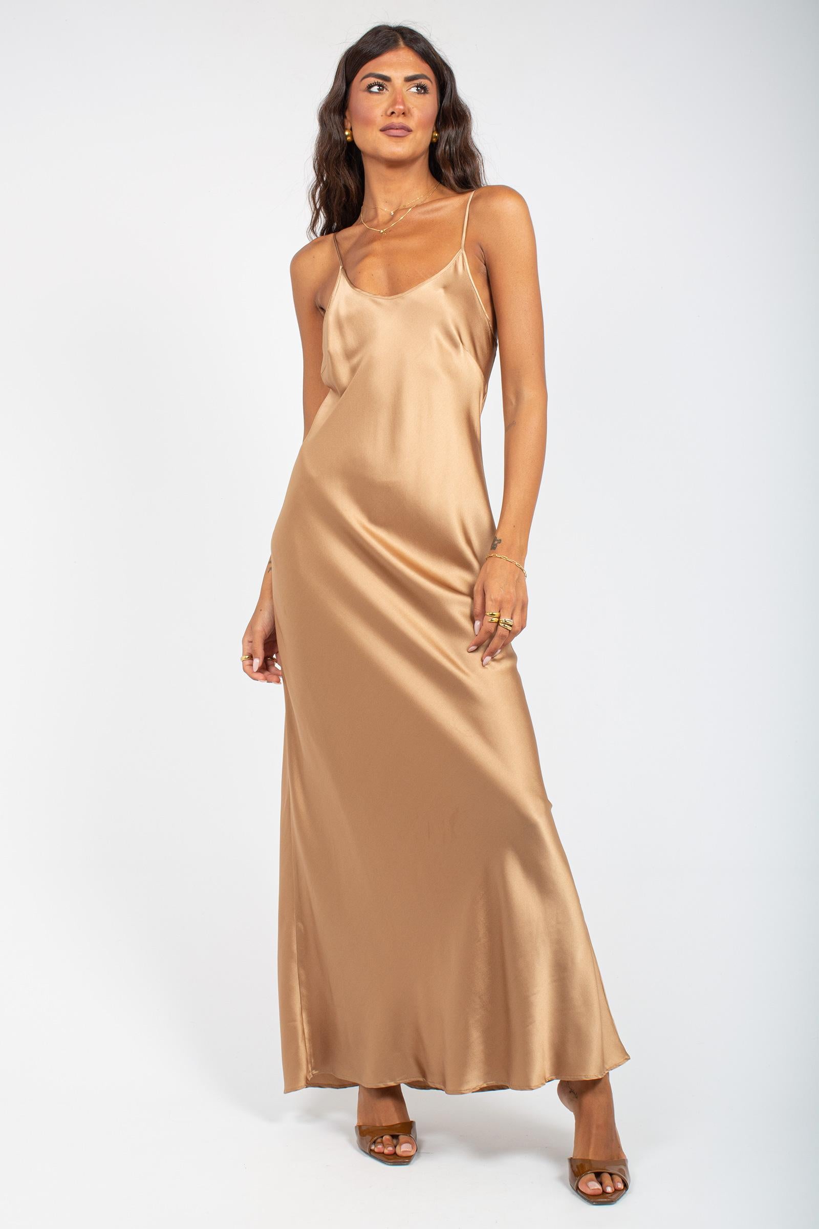 slipdress in seta stretch 253F55038 05 ROBERTO COLLINA 