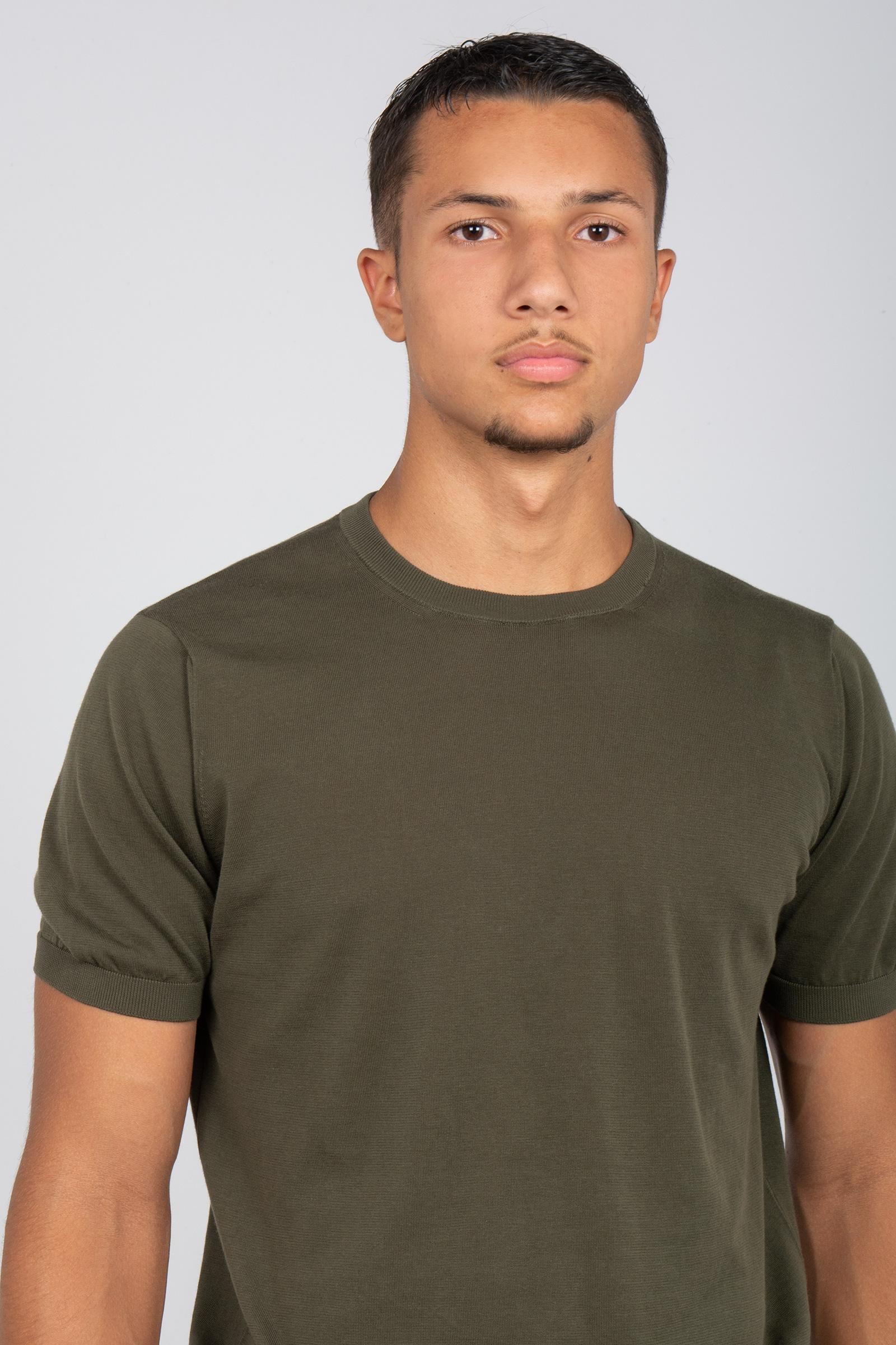 t-shirt girocollo unito D0GN100 471 DRUMOHR 