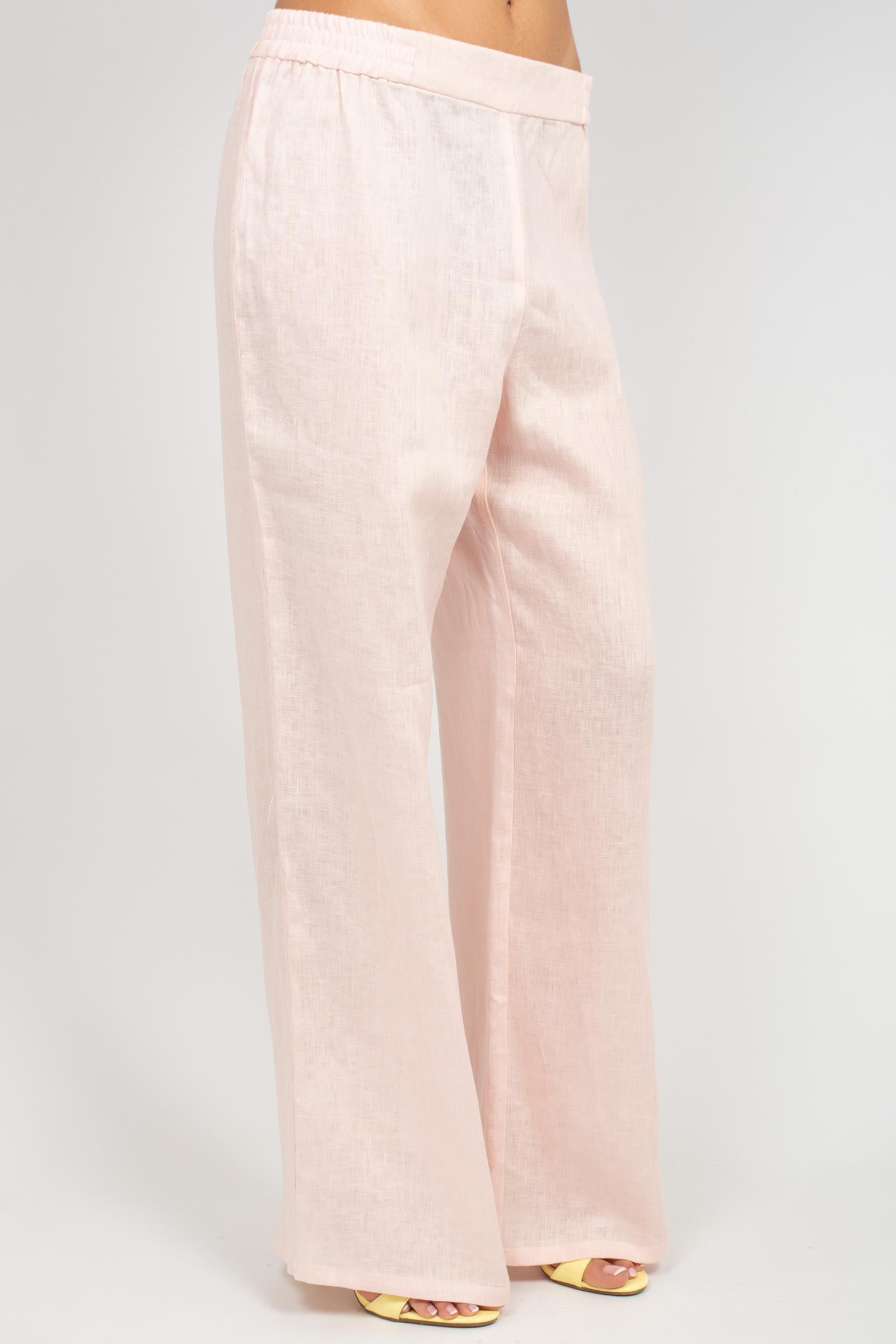 pantalone in lino P017R008955N 06 DIANA GALLESI 