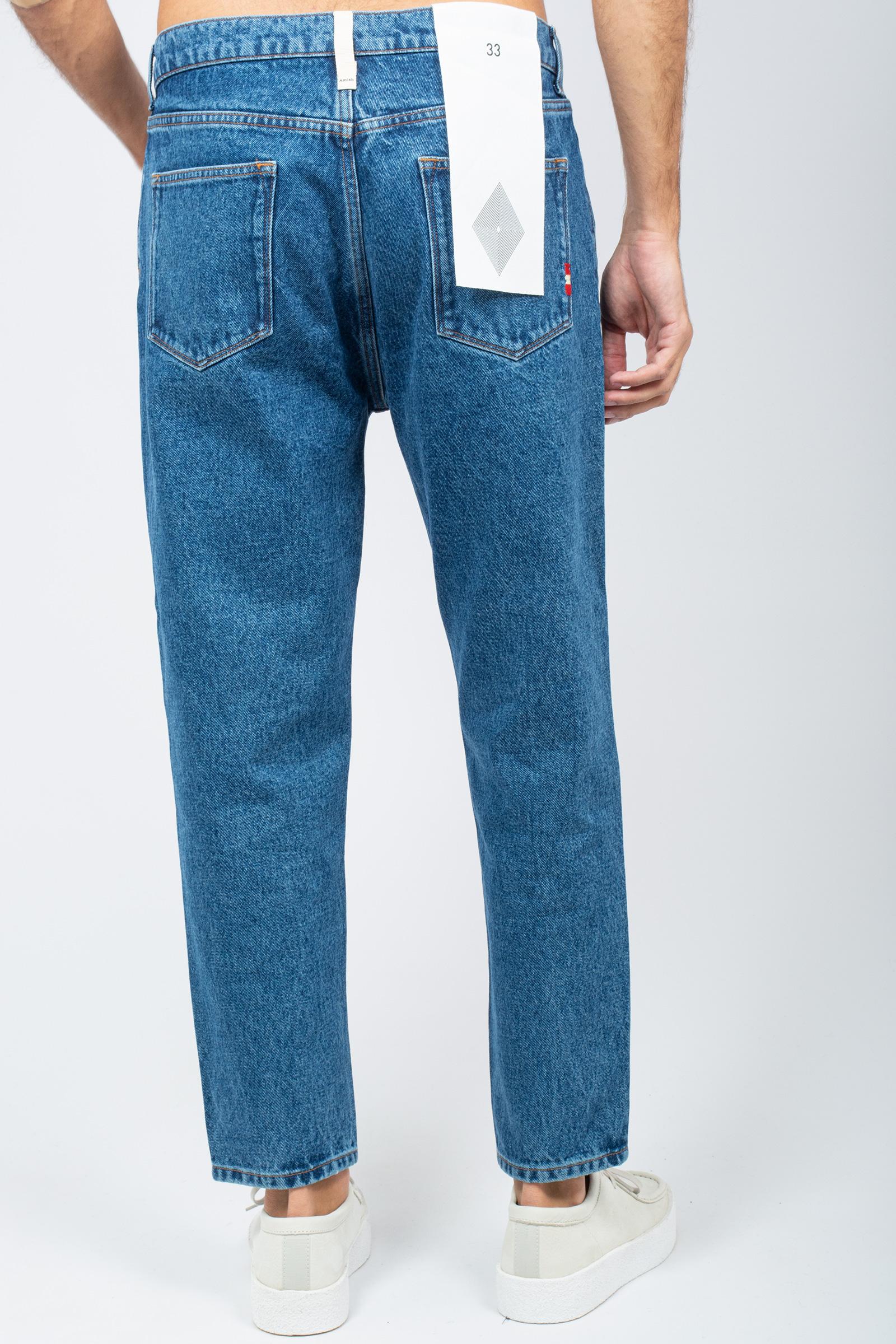 jeans in denim di cotone 'jeremiah' AMU001D4350111 C0999 AMISH 