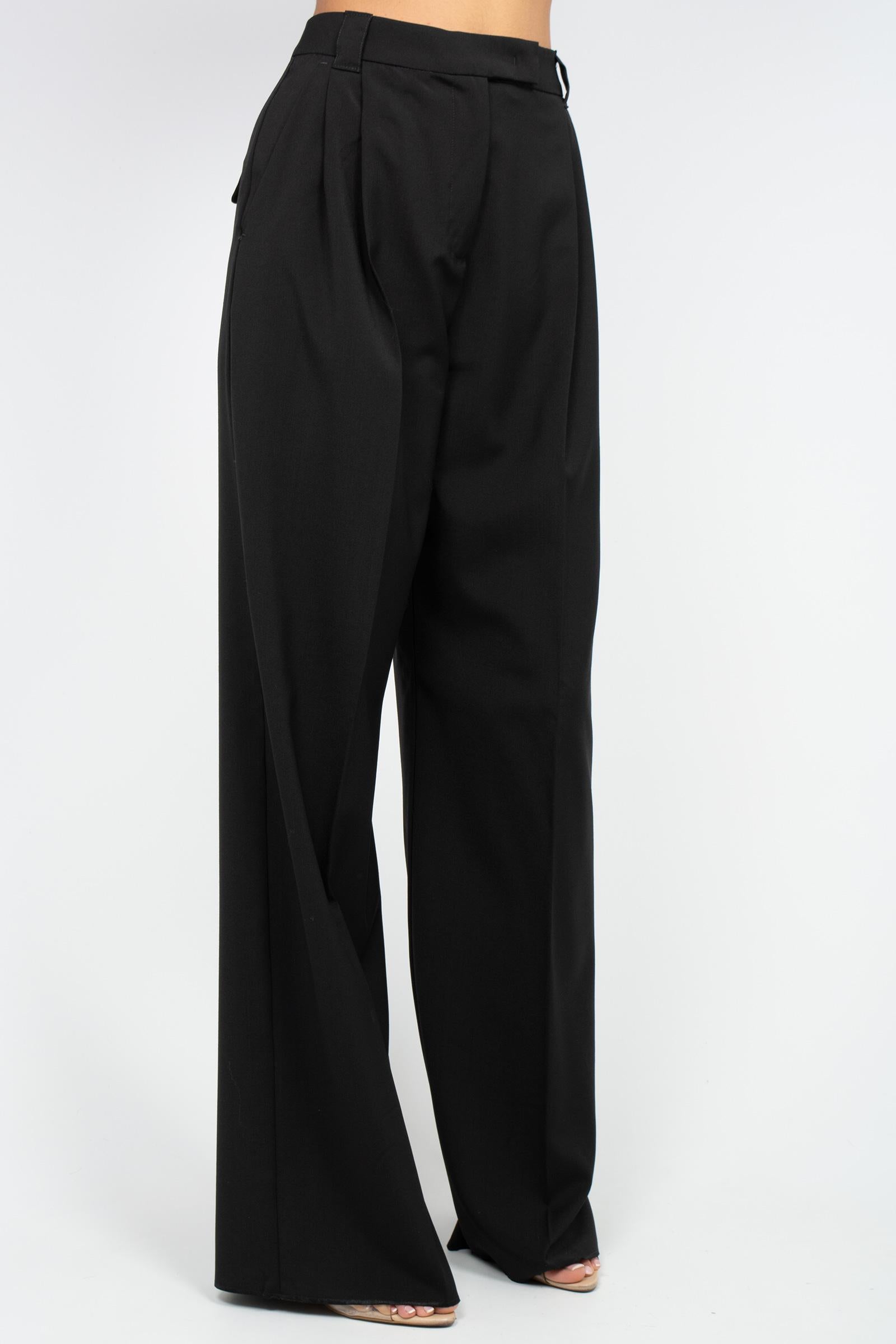 pantalone in lana vergine 'como' COMO 003 MARELLA 