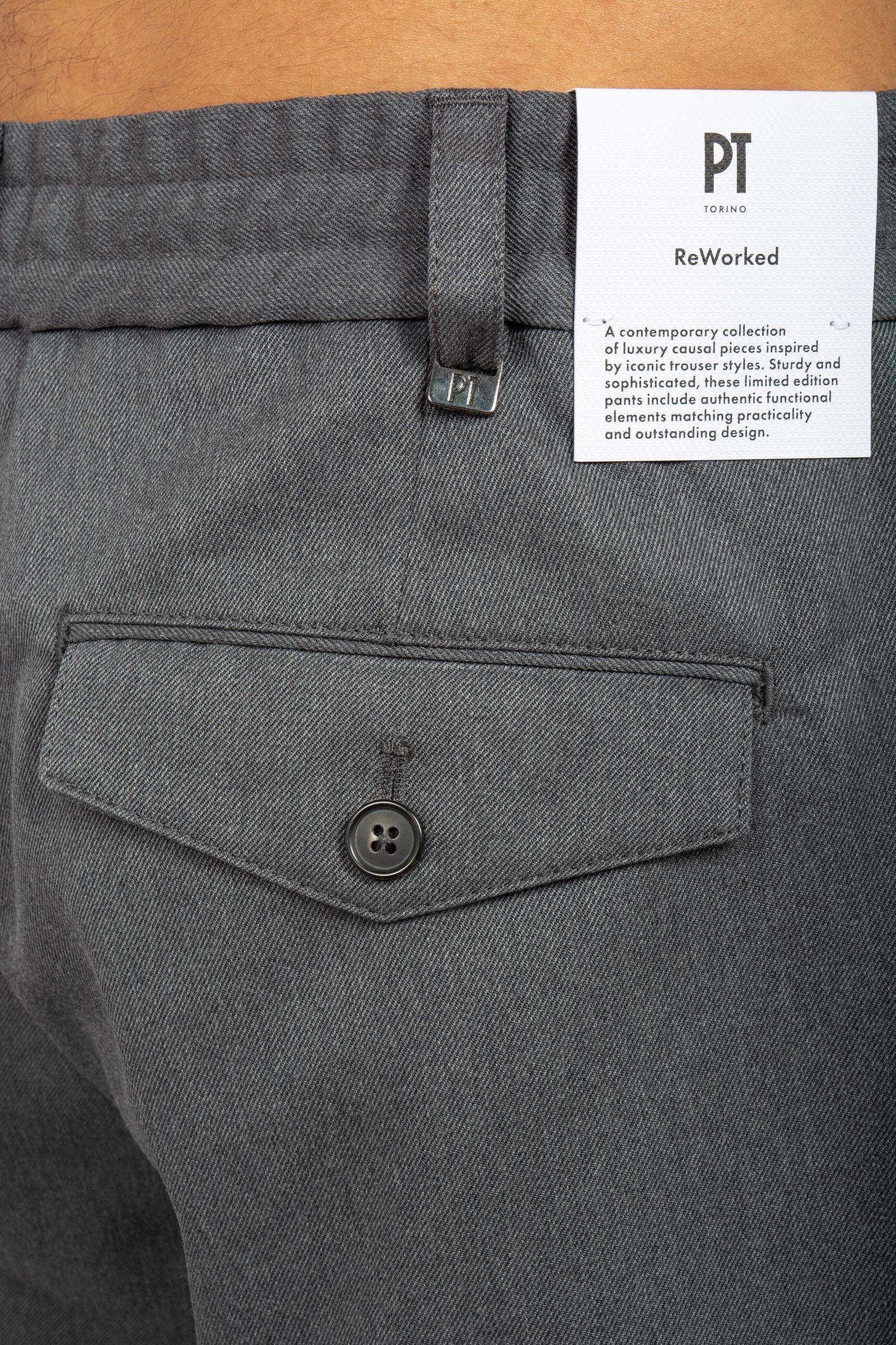 pantalone in gabardine di lana 'the rebel' CORFRBB30REW SD740230 PT TORINO 