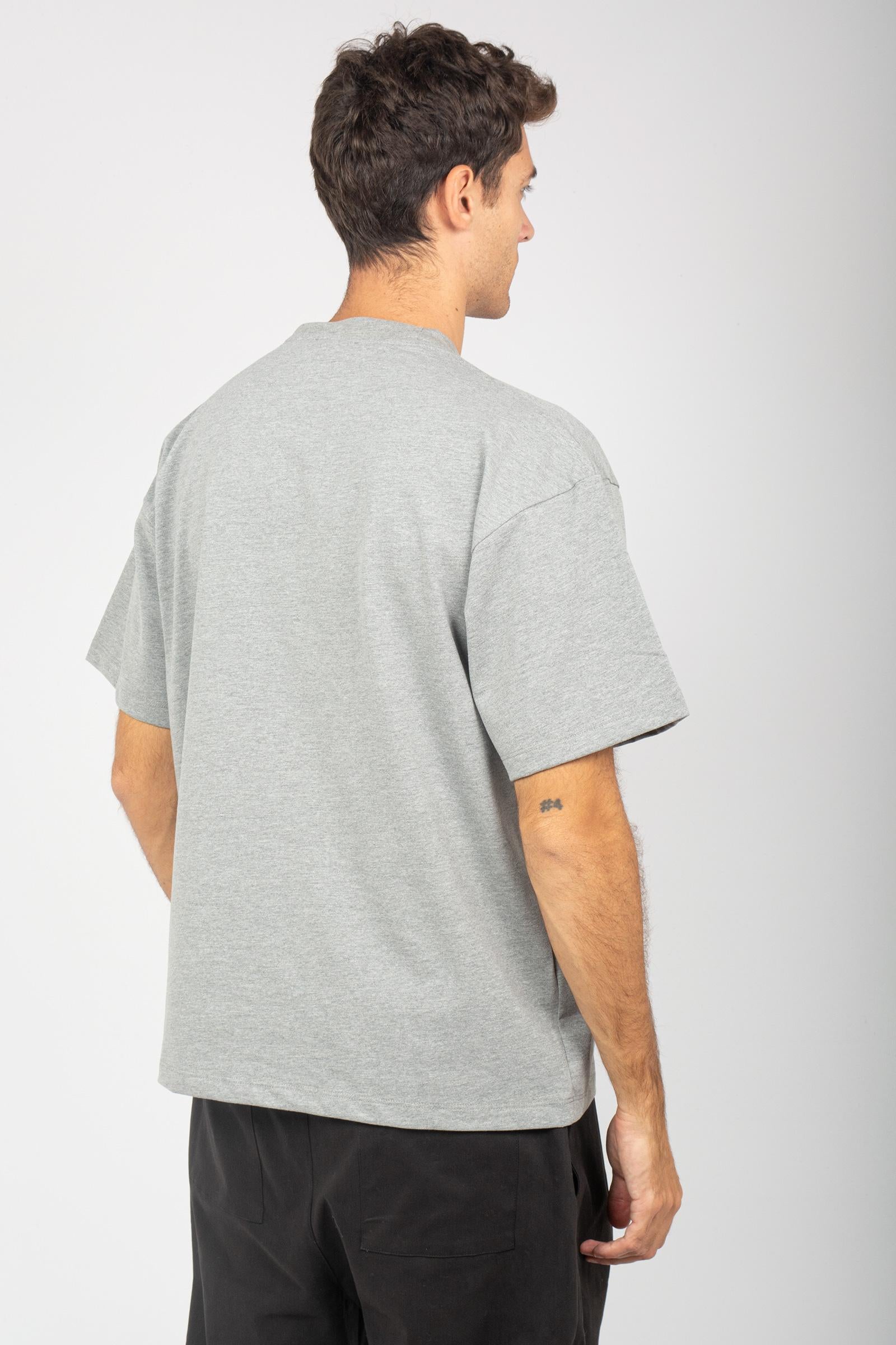 t-shirt in cotone con logo F5PKUATH172 101 A PAPER KID 