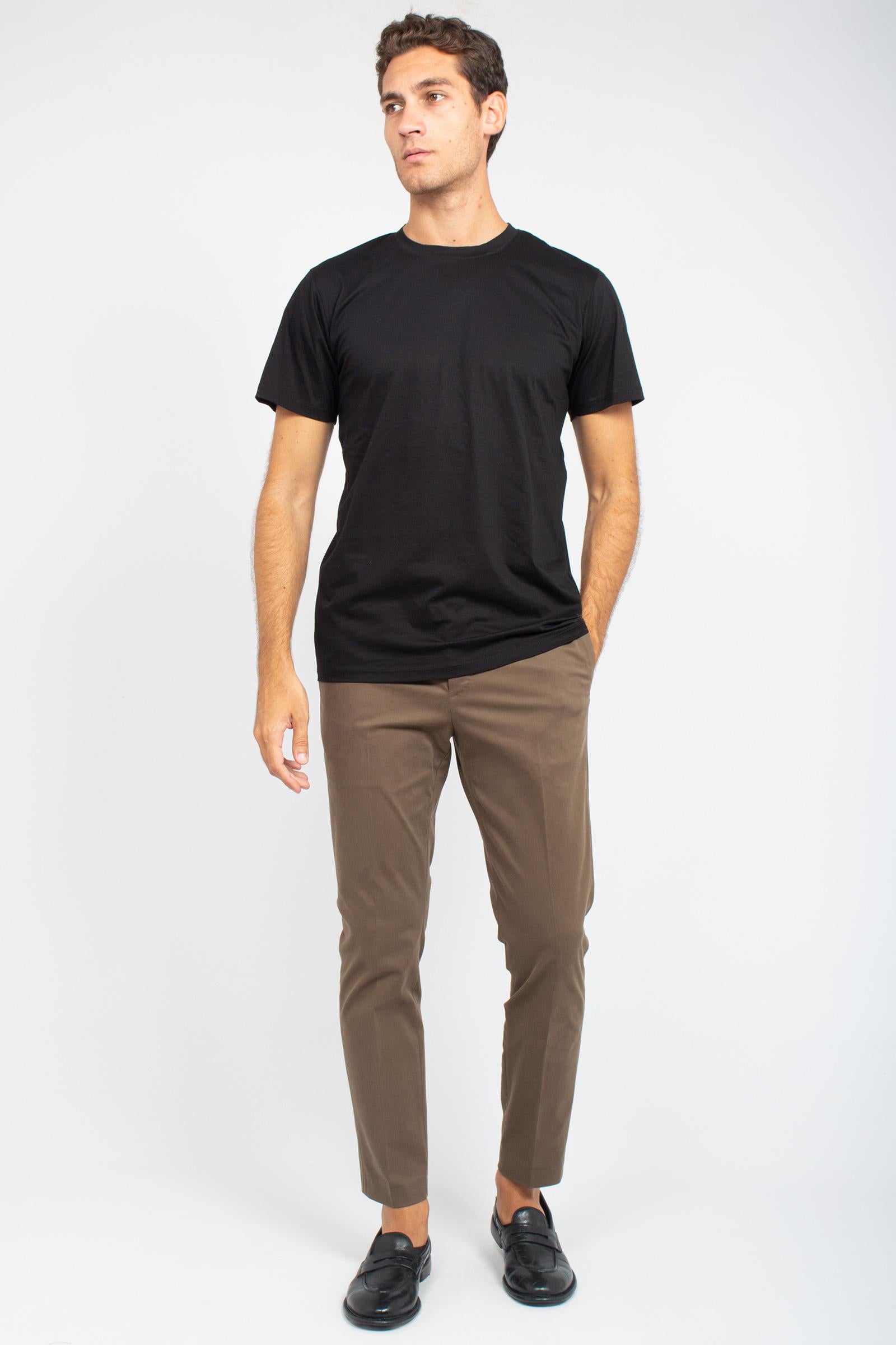 pantalone in cotone stretch 'dieci' COASX0Z00FWD SD750155 PT TORINO 