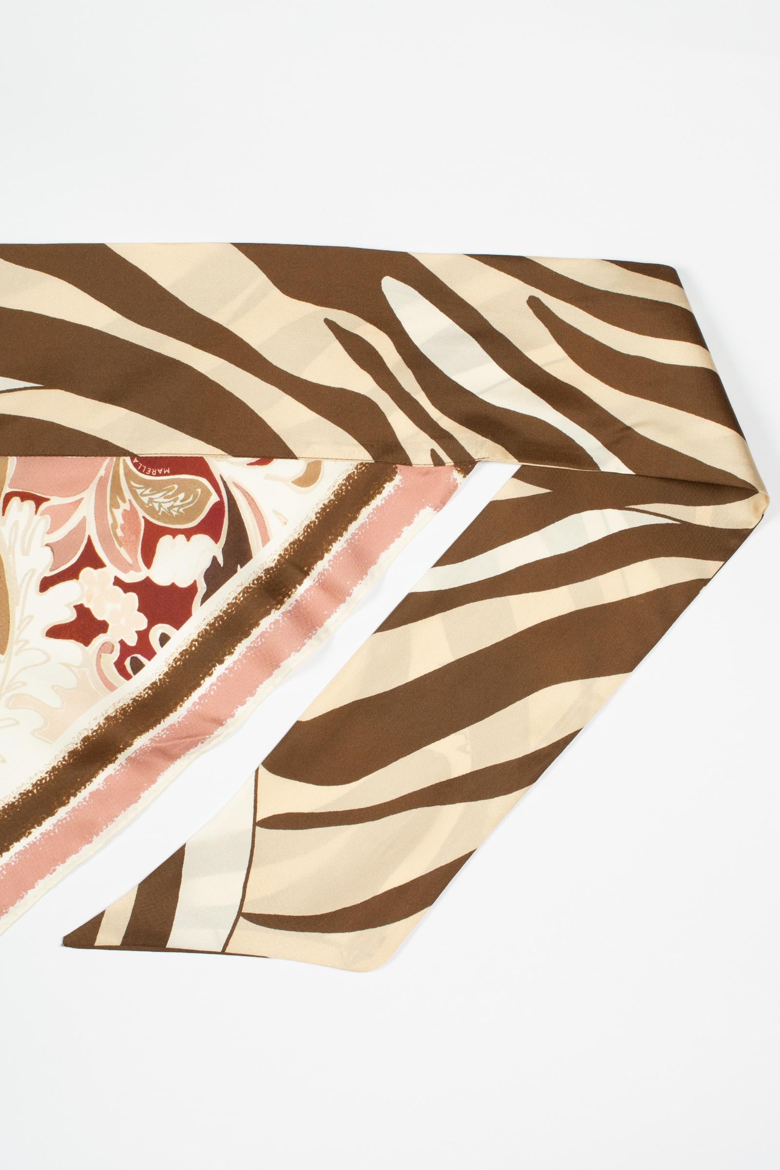 foulard in seta 'foce' FOCE 003 MARELLA 