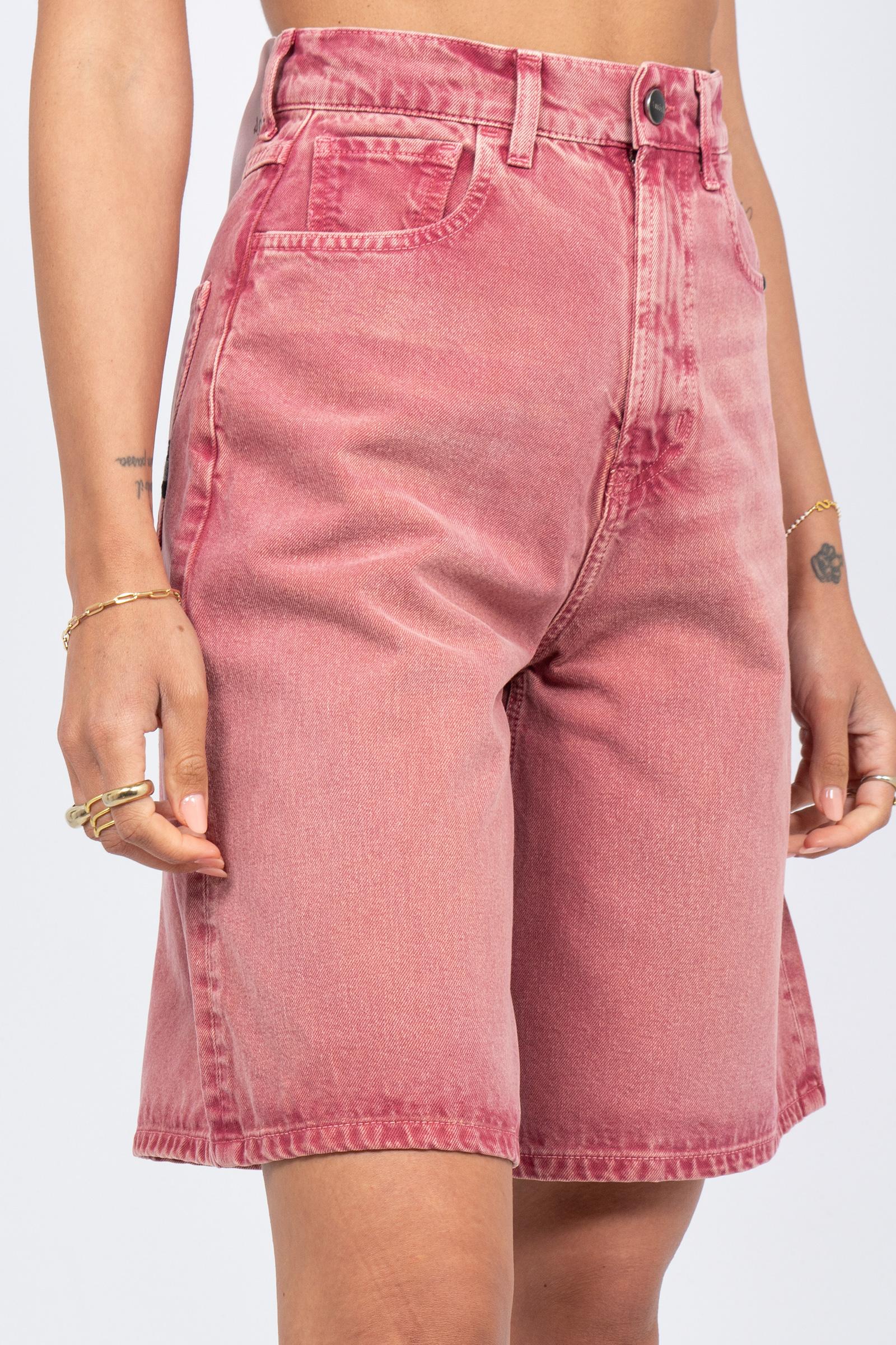 denim bermuda crew in bull di cotone AMD171P4523081 C0650 AMISH 