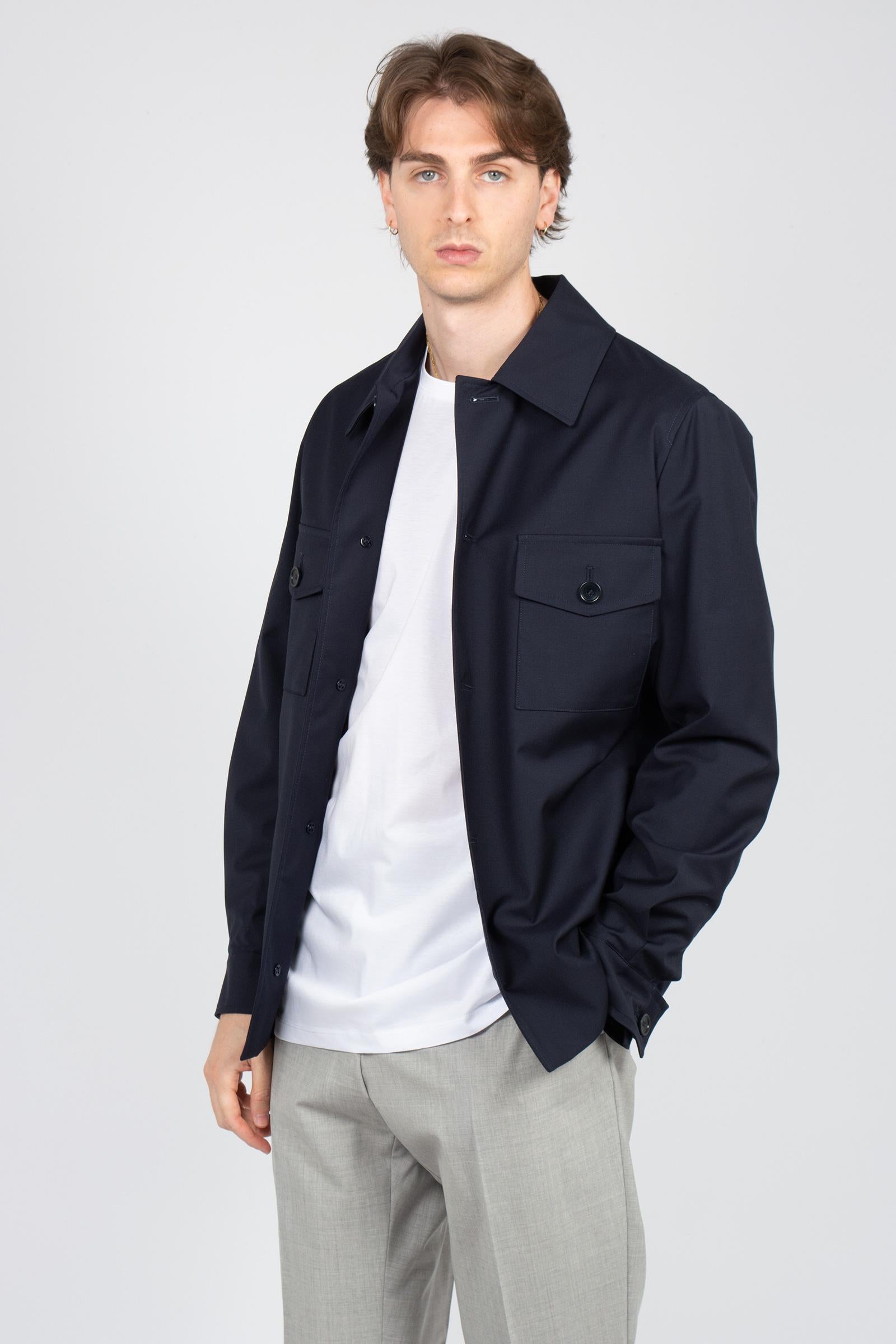 overshirt in loro piana storm resistent 6600965402 7717 TARDIA 